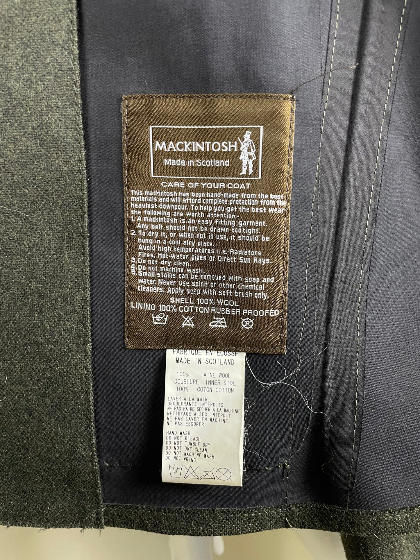 Yohji Yamamoto Mackintosh Jacket (S)