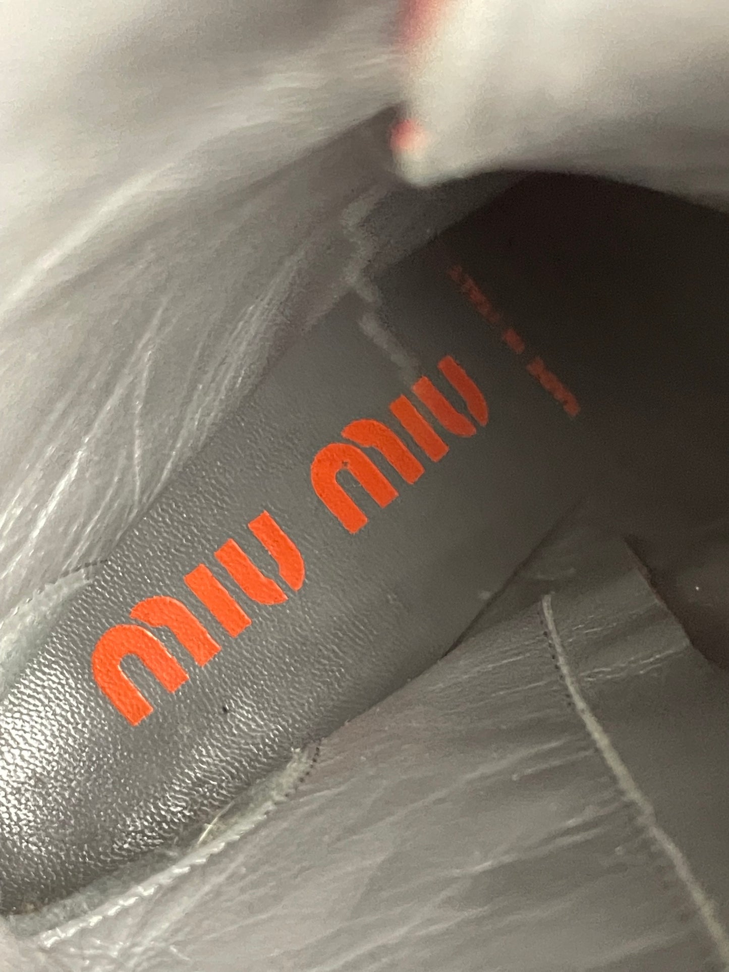 Miu Miu 1990’s Derby Boots (38’5)