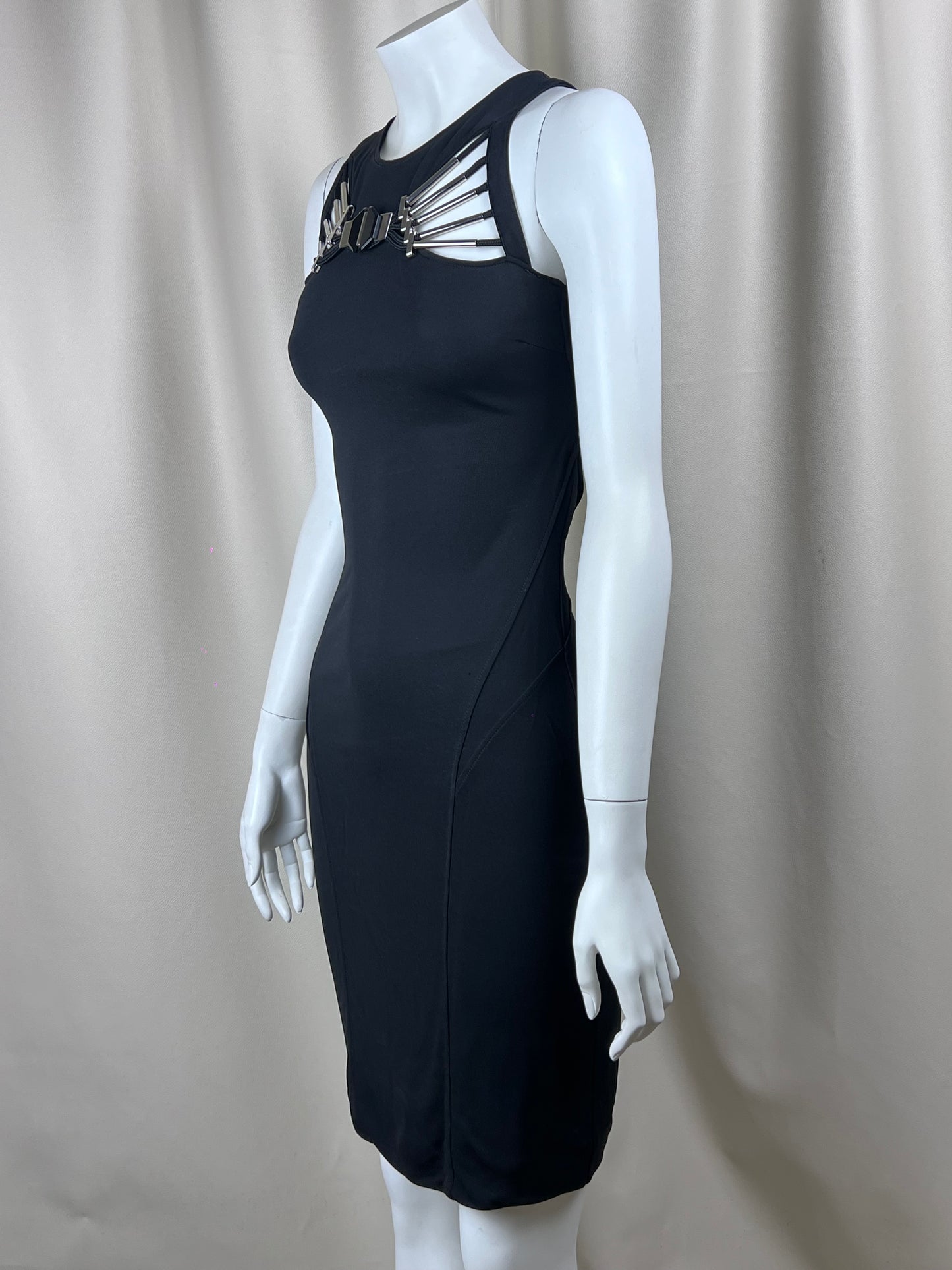Gucci S/S 2010 metal neckline dress (S)