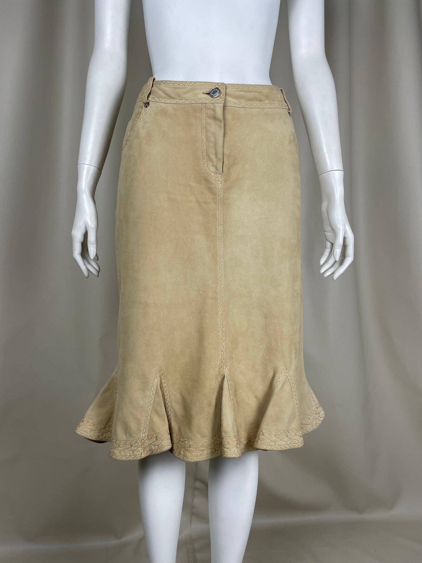 Dior by Galliano S/S 2005 Swede Skirt (L)