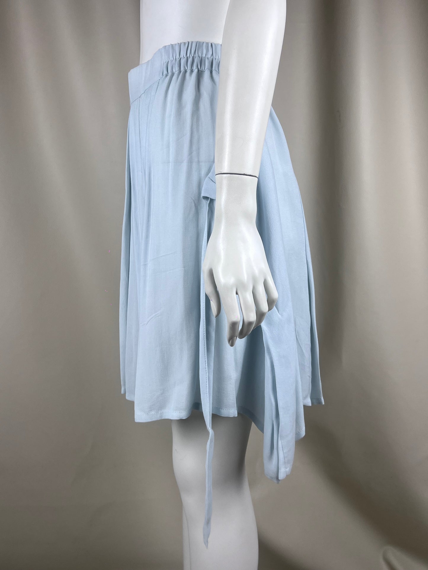 Ann Demeulemeester pleated belt skirt (S)
