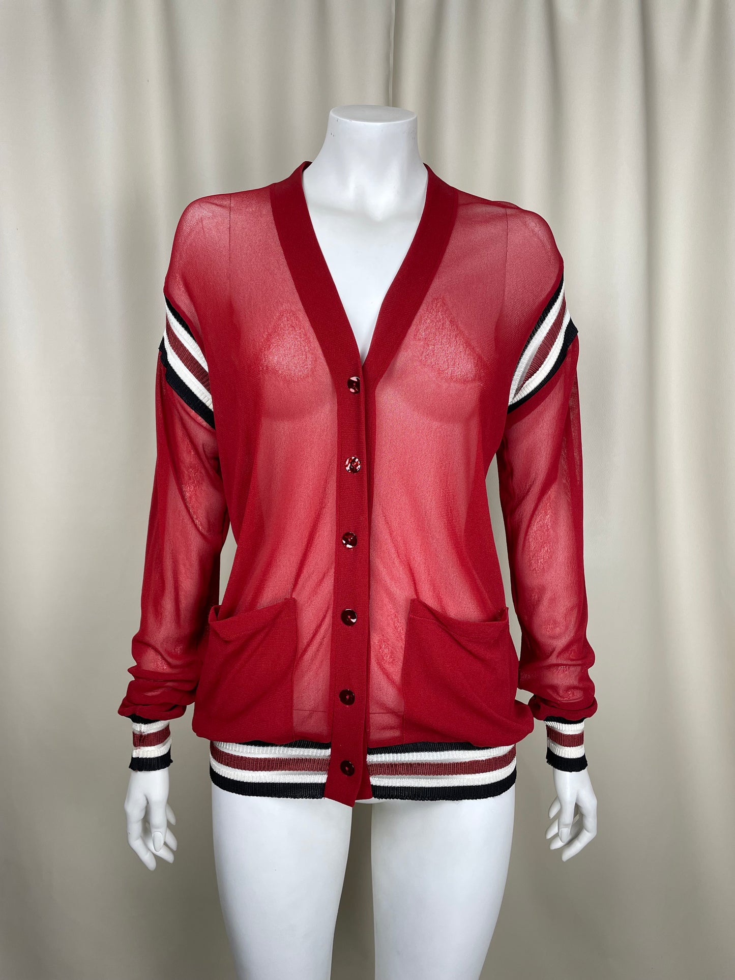 Jean Paul Gaultier Mesh Cardigan (M)