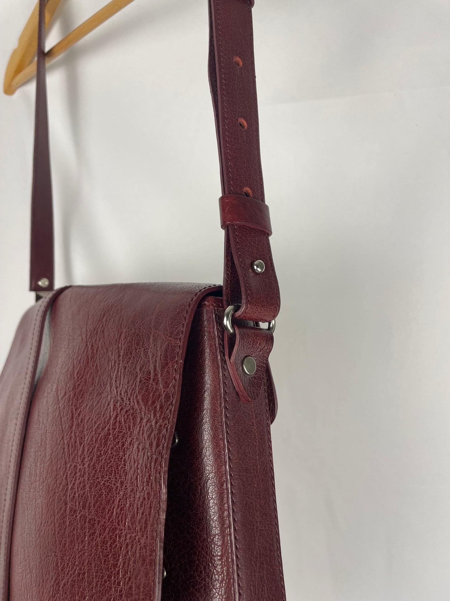 Jean Paul Gaultier Burgundy Bag