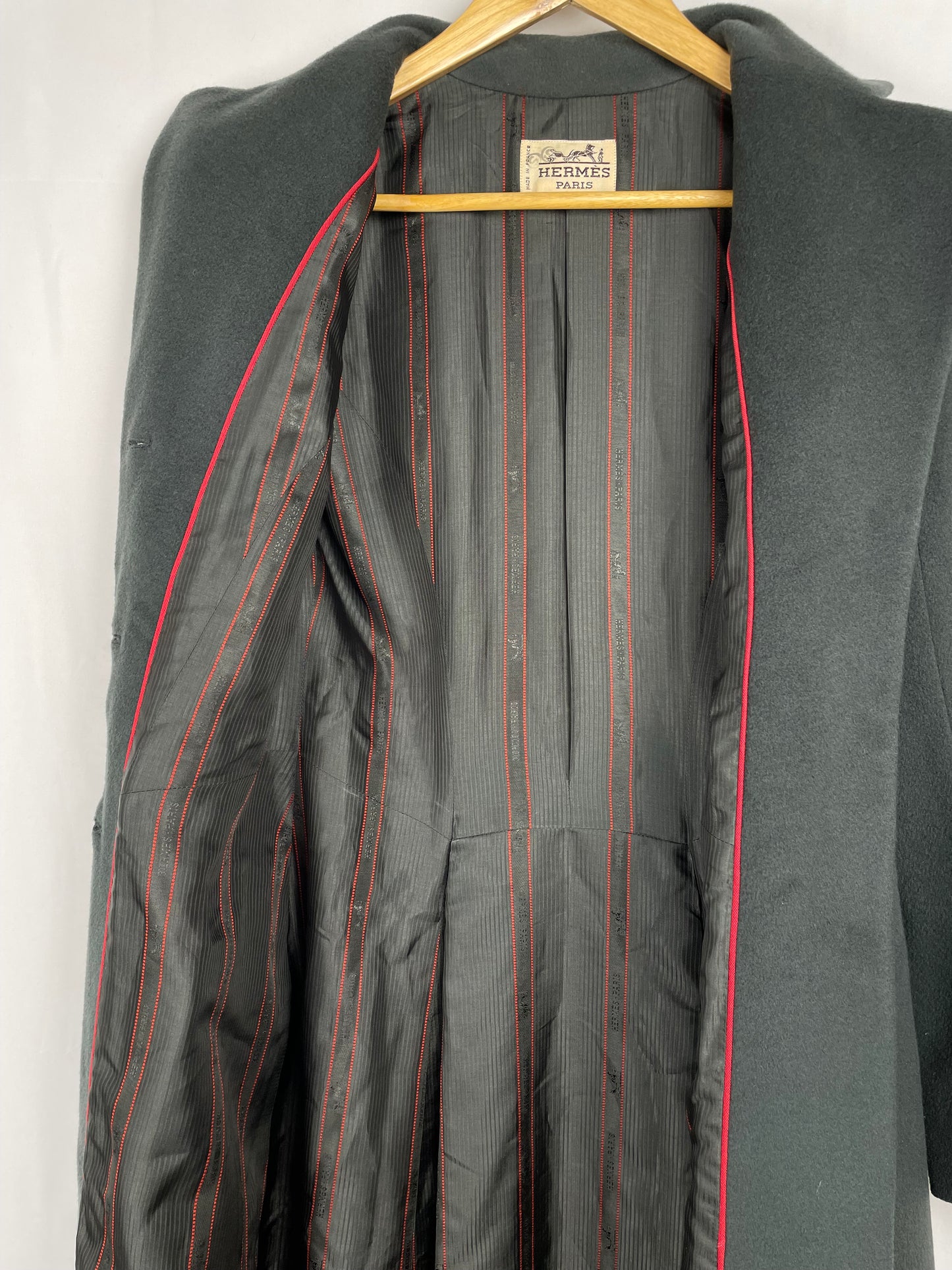 Hermès 1990’s Cashmere & Wool Coat (36FR)