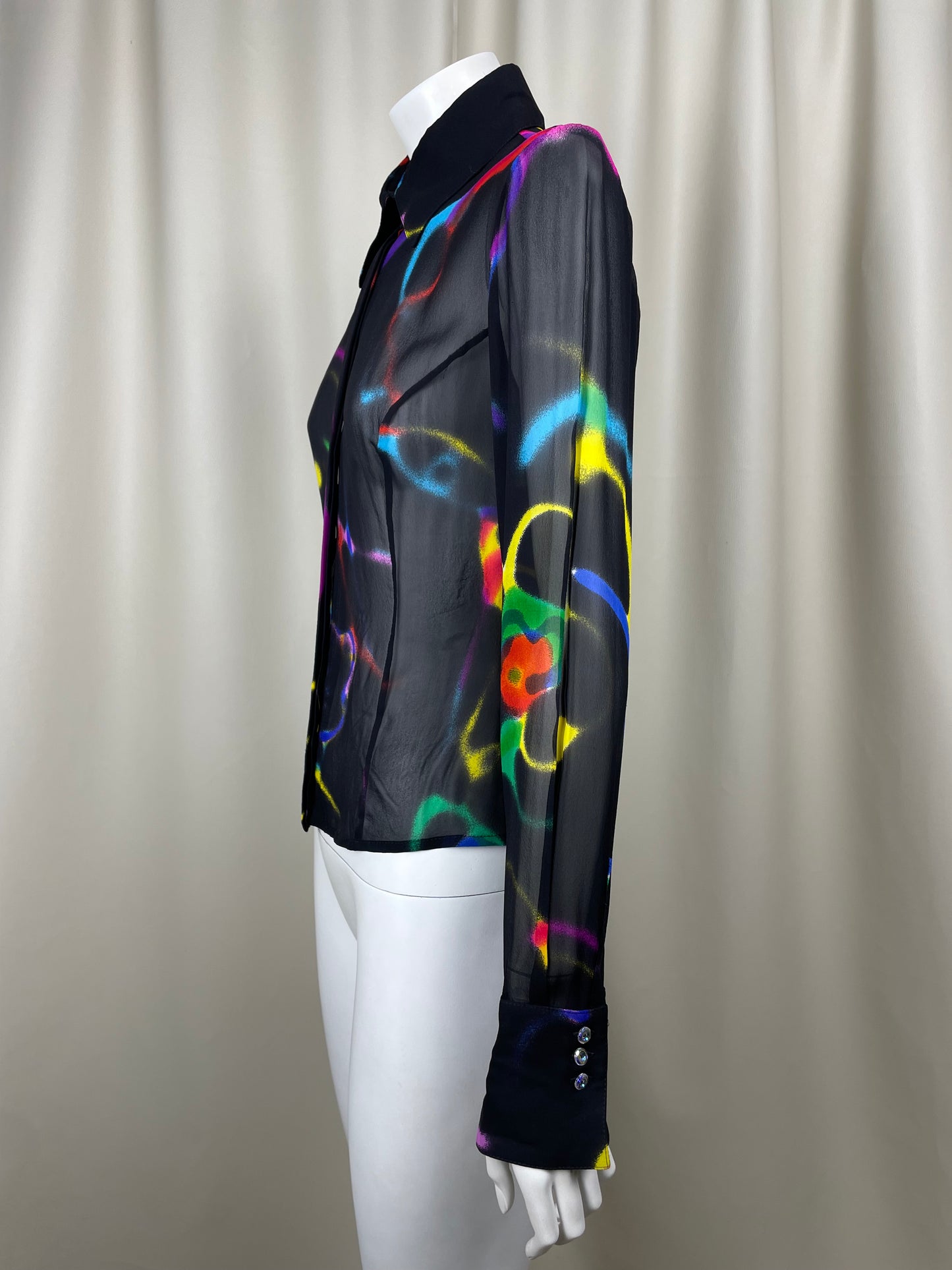 Gianni Versace 90’s Silk Shirt (M)