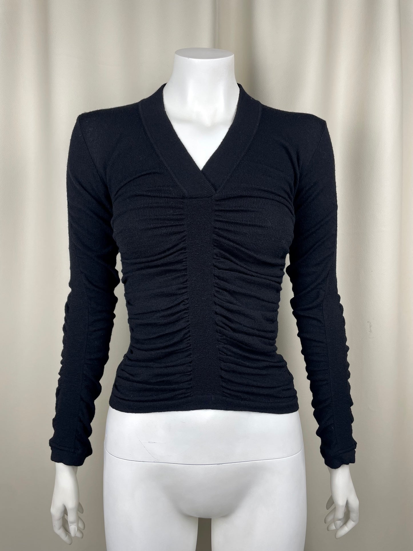Dolce Gabbana Pleated Sweater (S)