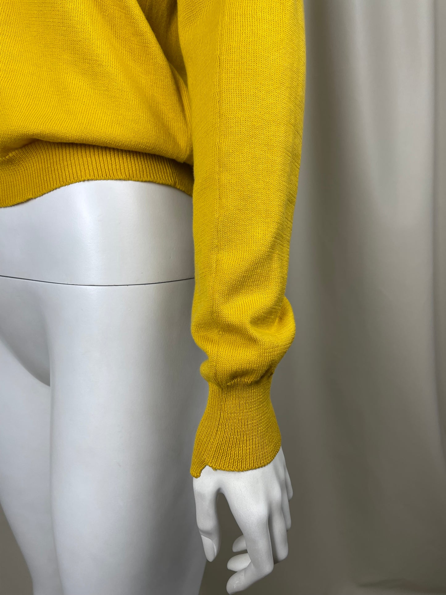 Maison Margiela S/S 2006 Asymmetrical V Neck Sweater (M)