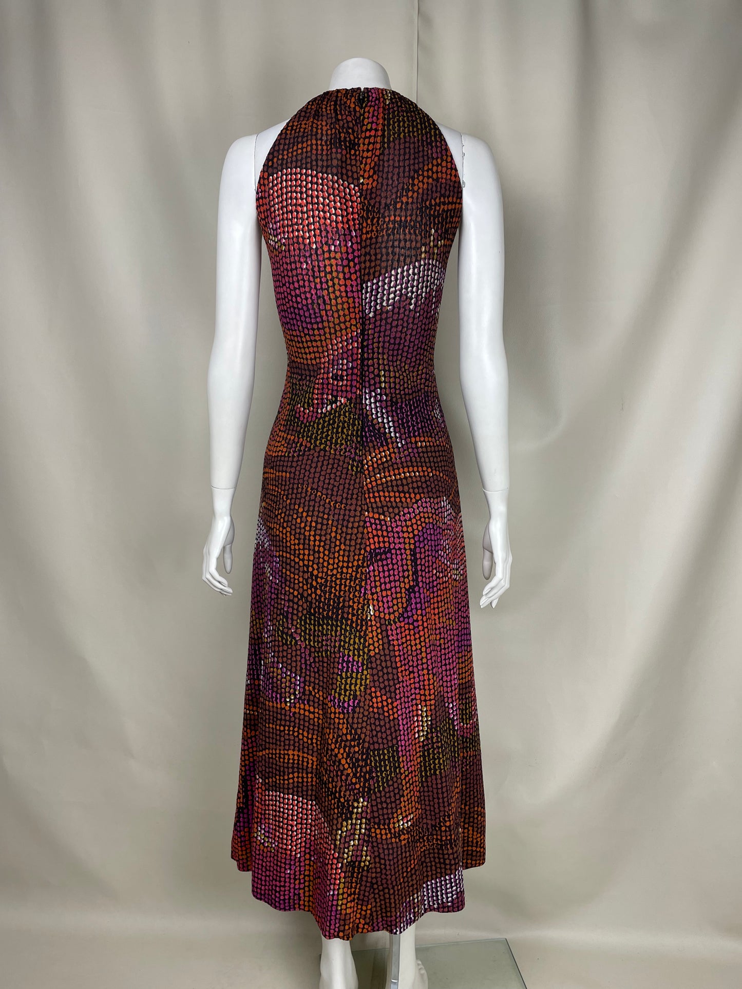 Miss Dior 1970’s Floral Dots Dress (M)