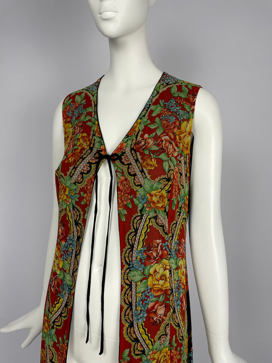 Dolce & Gabbana F/W 1993 fringes cardigan dress