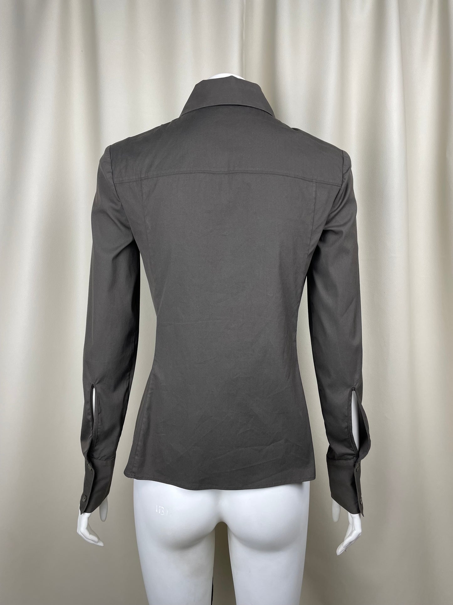 Gucci by Tom Ford S/S 2002 Lace Up Shirt (S)
