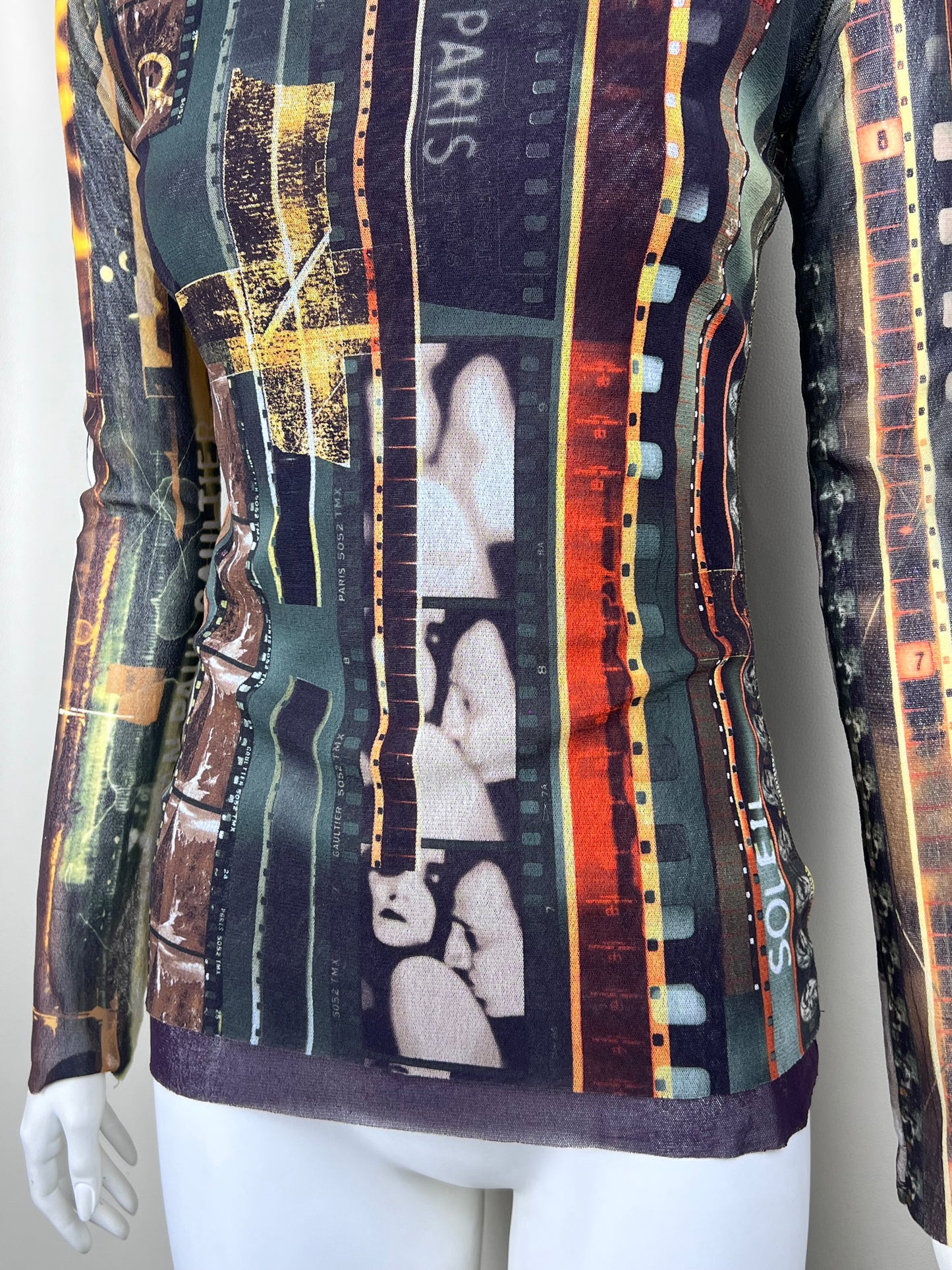 Jean Paul Gaultier 1990’s “ The End “ Mesh Top (L)