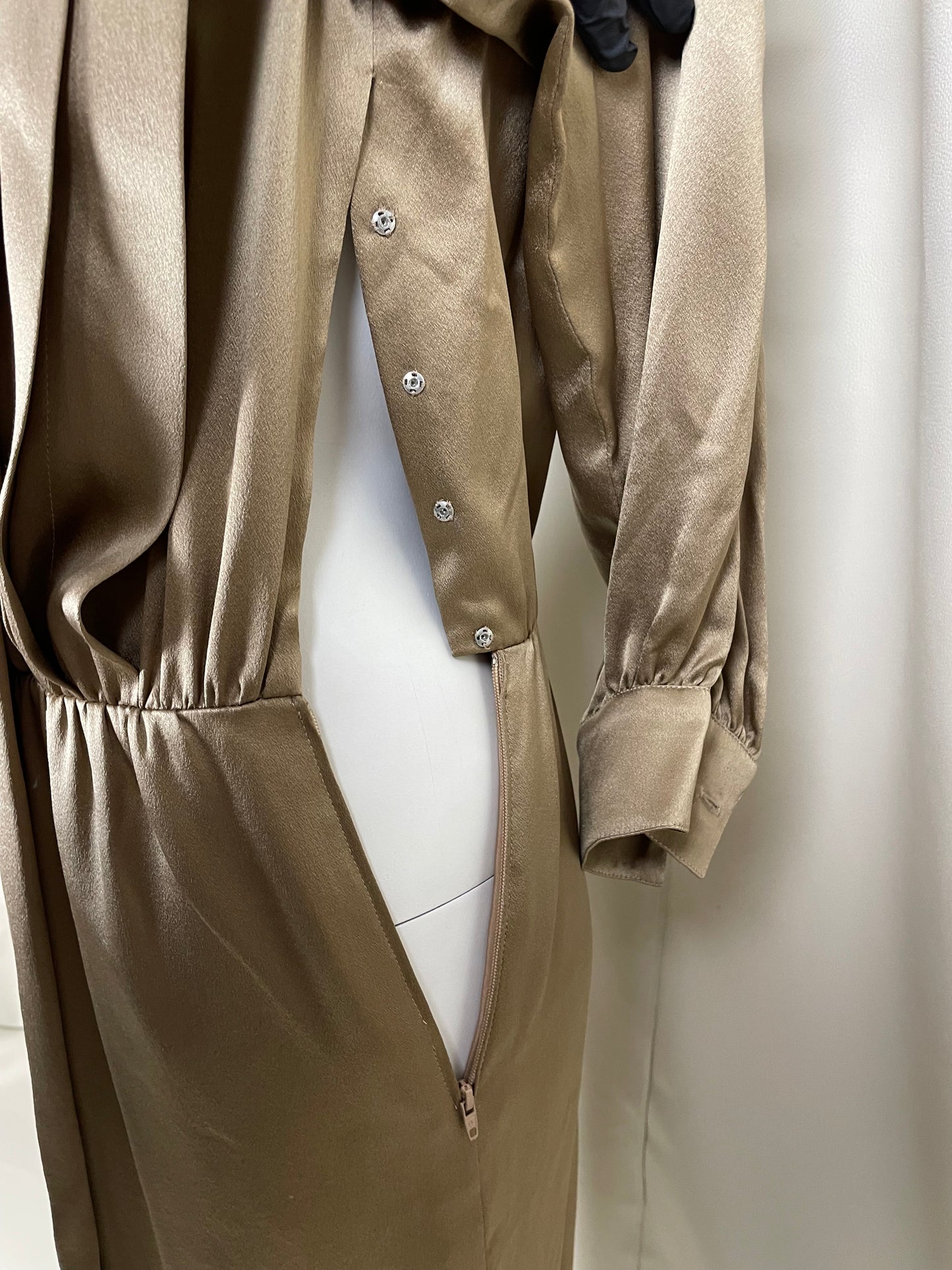 Christian Dior by Gianfranco Ferré Gold Dress (M)