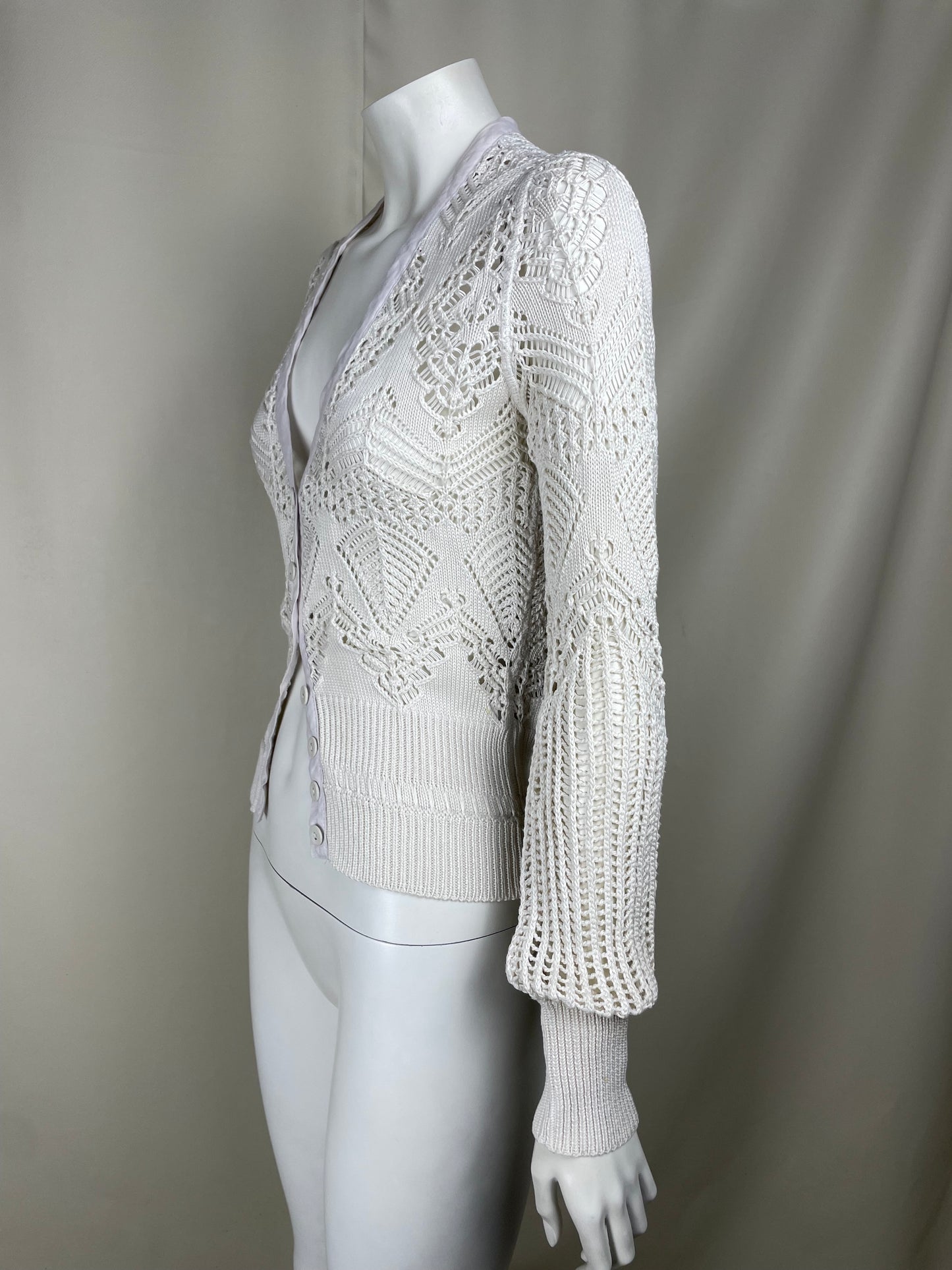 Jean Paul Gaultier Lace Cardigan (S)