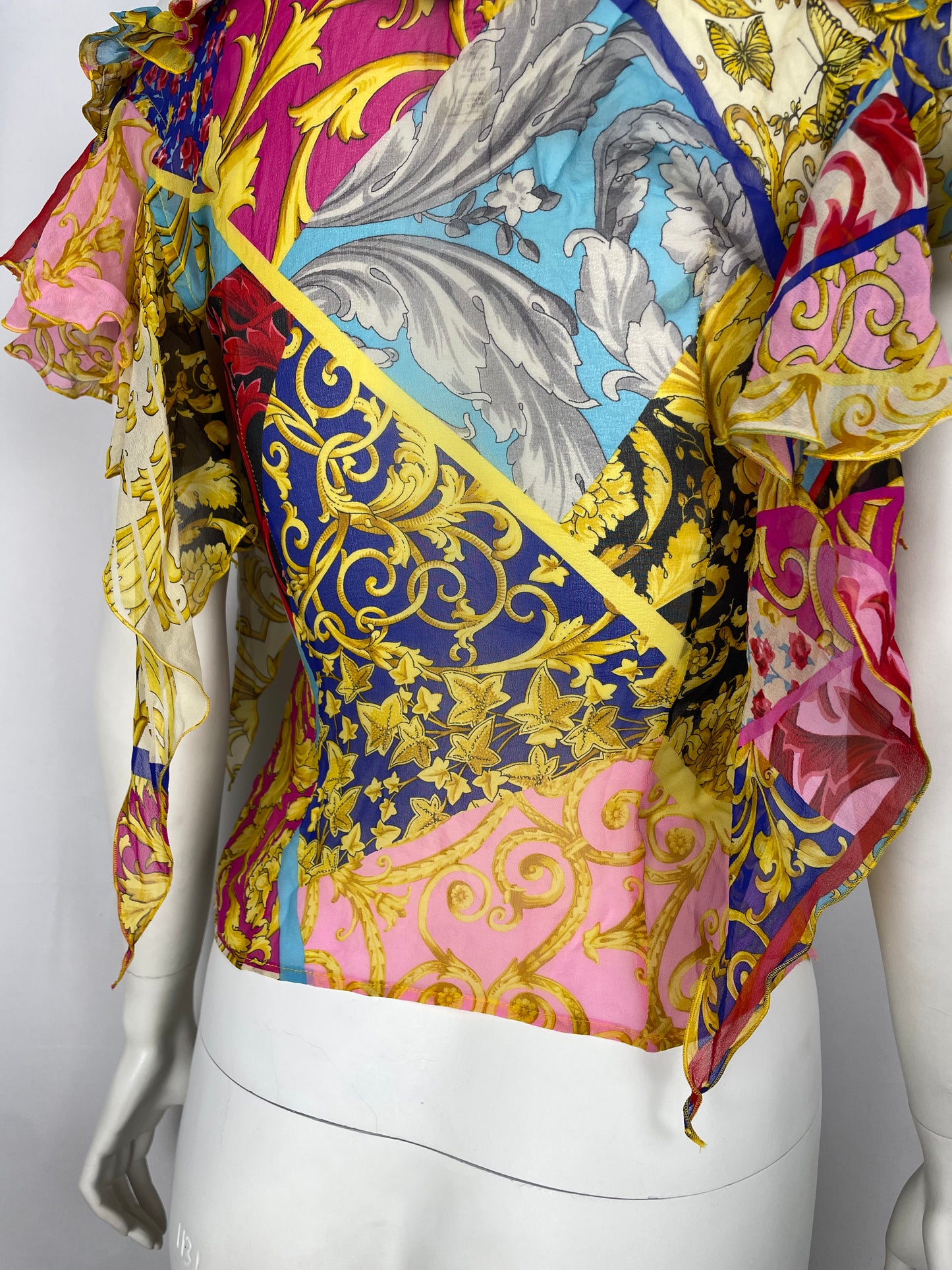 Gianni Versace Silk Top (S)