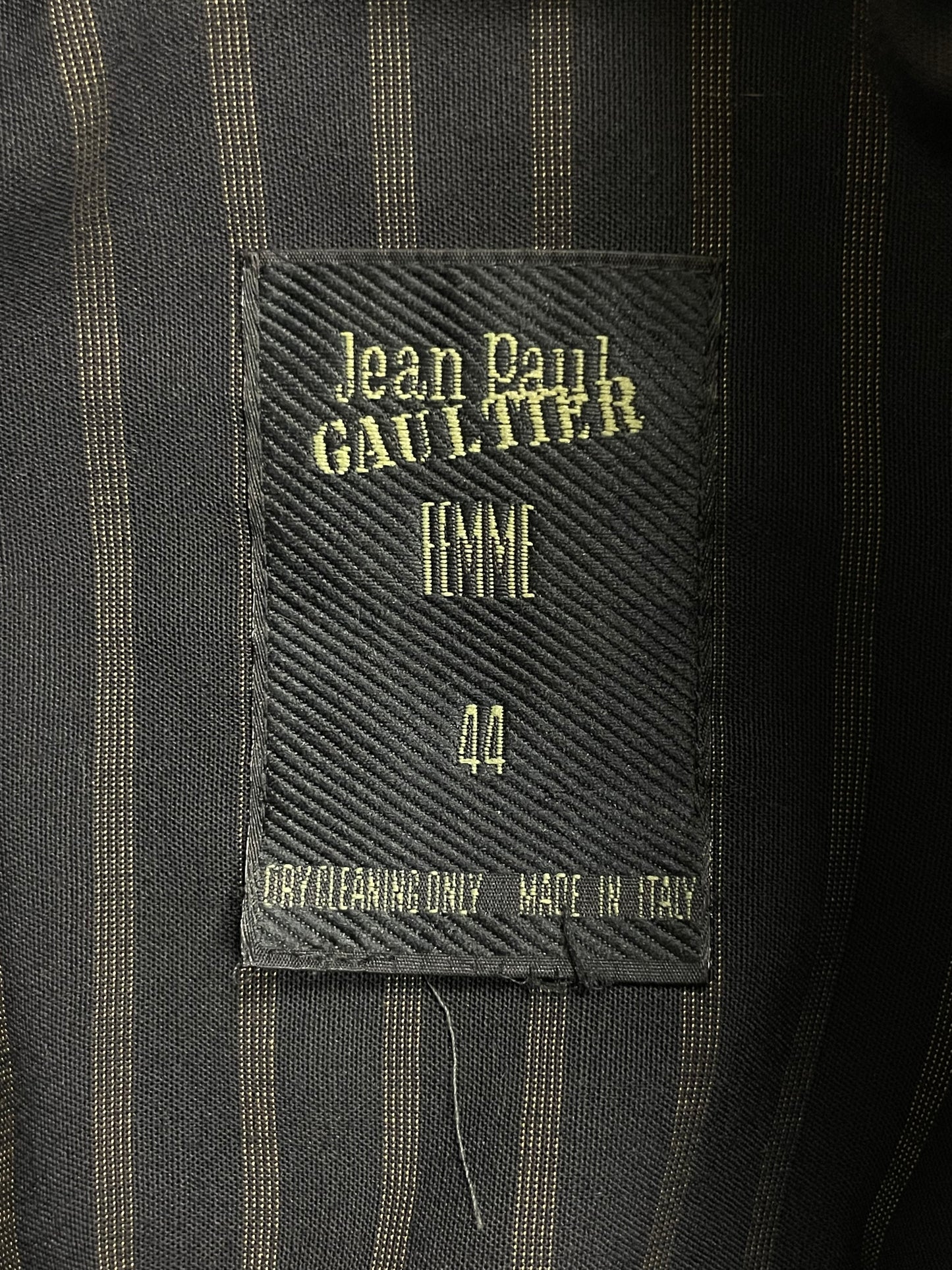 Jean Paul Gaultier S/S 1996 Cargo Pinstripe Set (M)