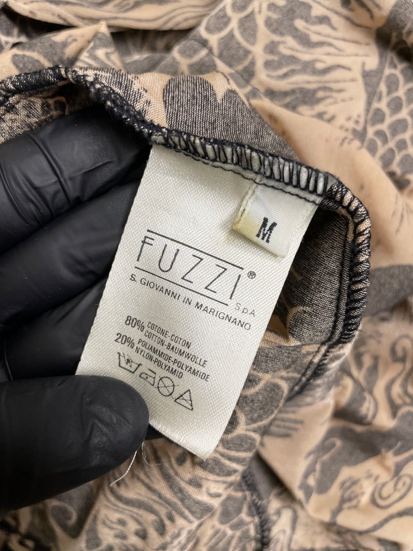 Jean Paul Gaultier Tattoo Mesh Dress (M)