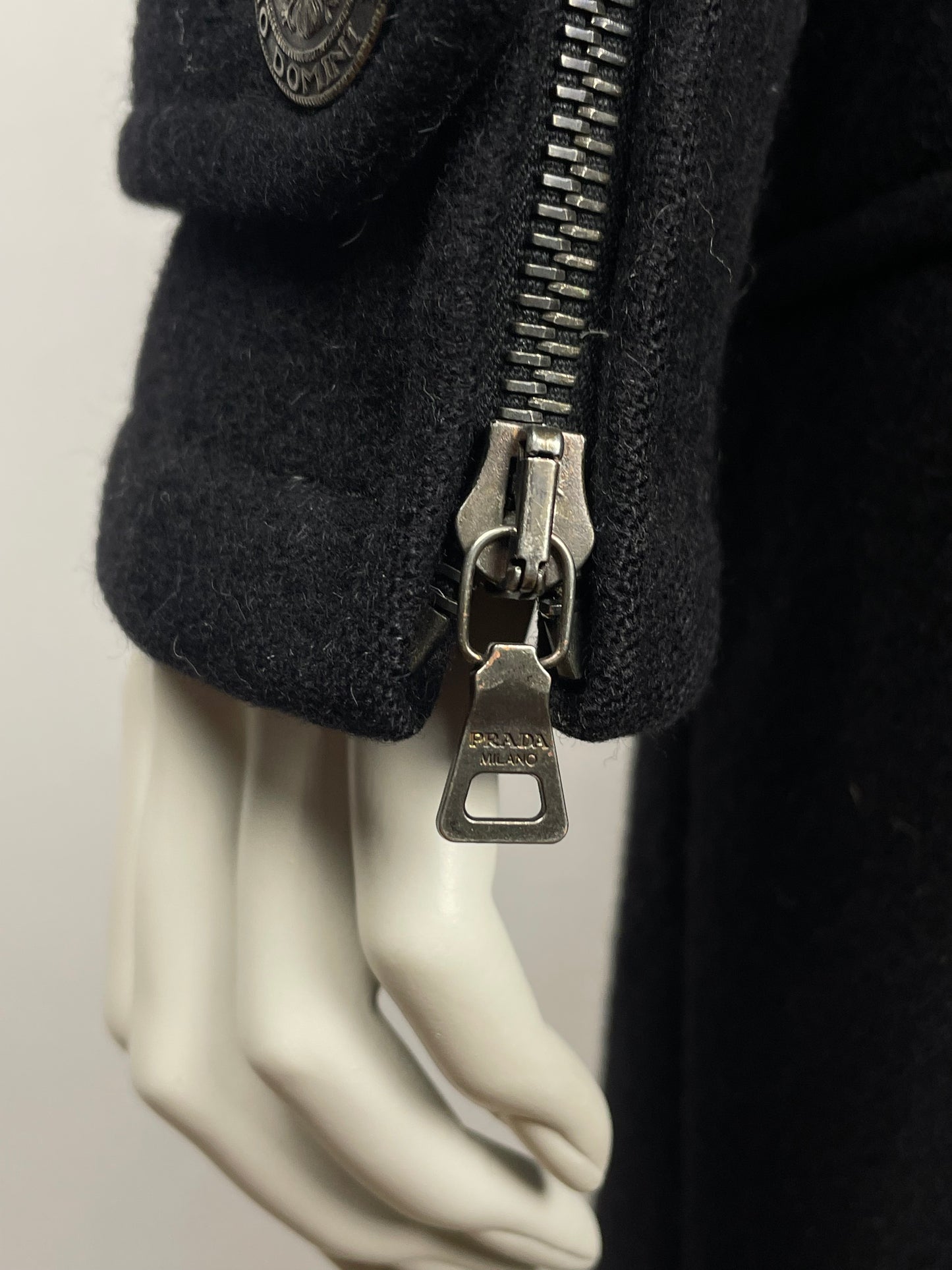 Prada Wool & Alpaca Coat (S)