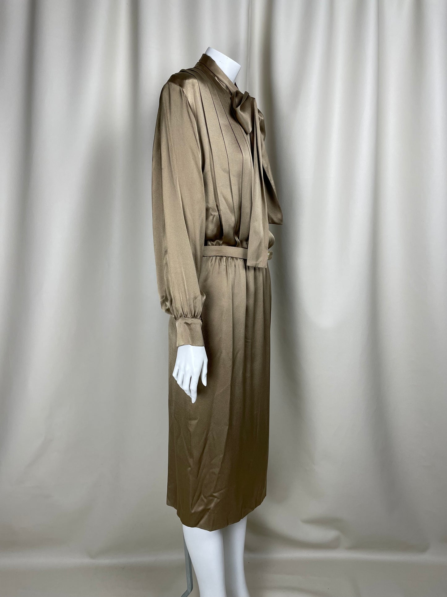 Christian Dior by Gianfranco Ferré Gold Dress (M)