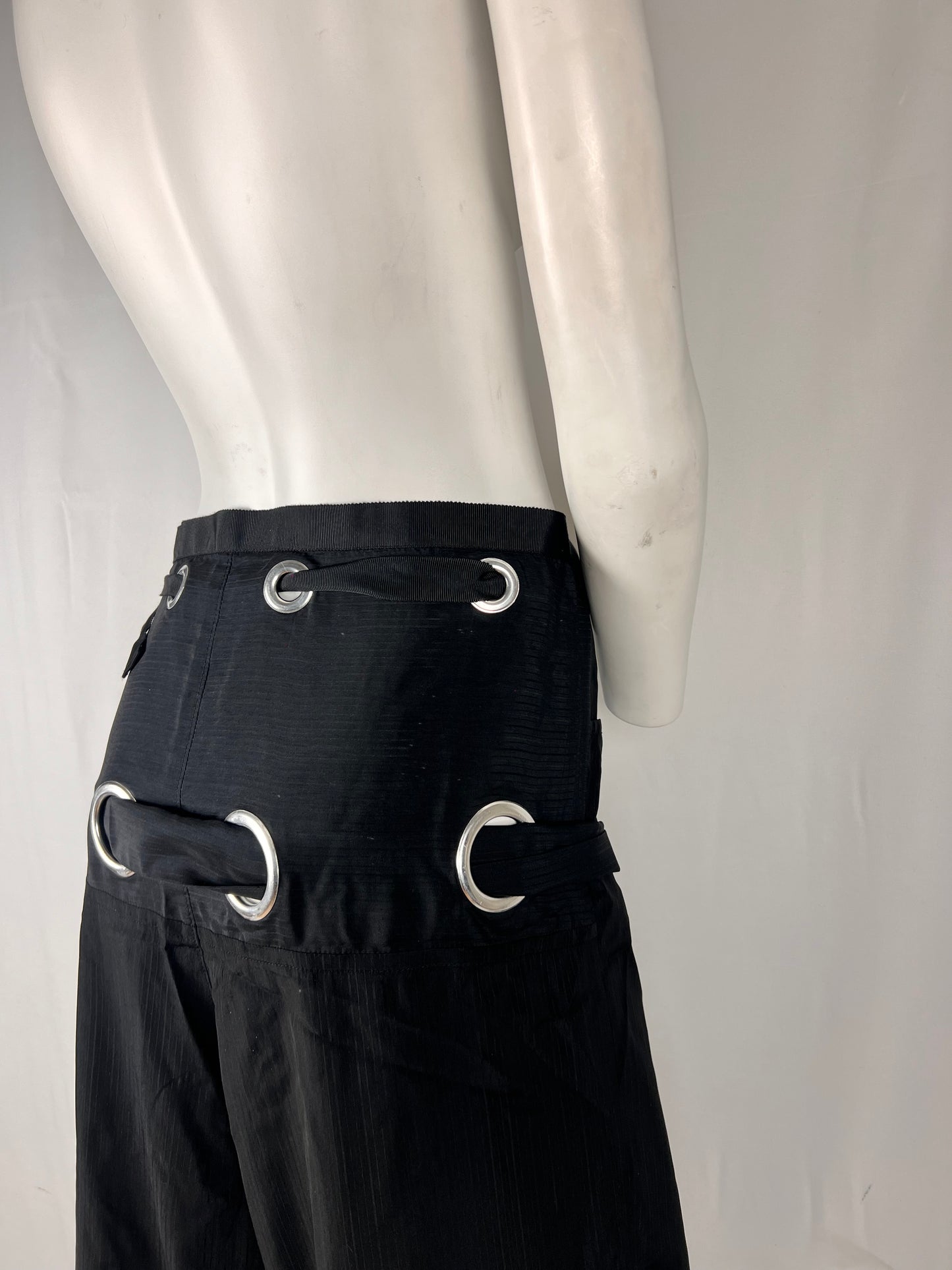 Yohji Yamamoto S/S2 2004 holes & straps pants