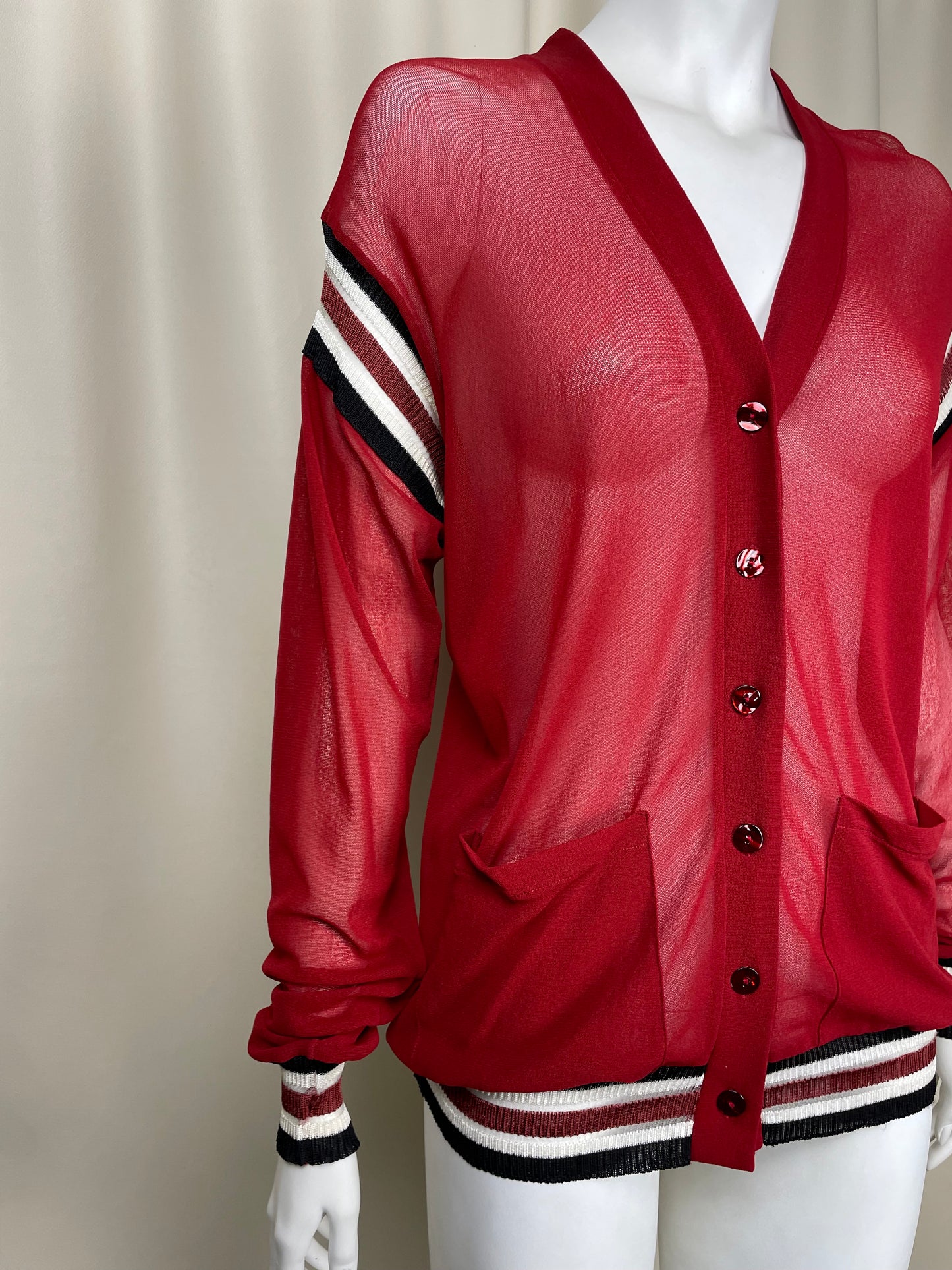 Jean Paul Gaultier Mesh Cardigan (M)
