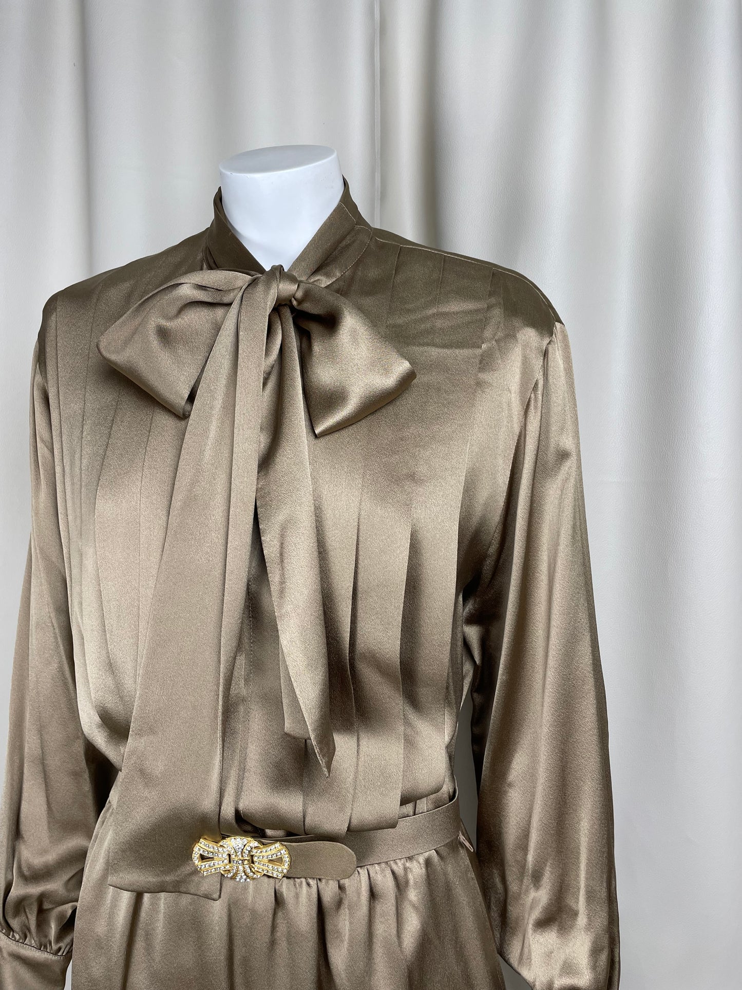 Christian Dior by Gianfranco Ferré Gold Dress (M)