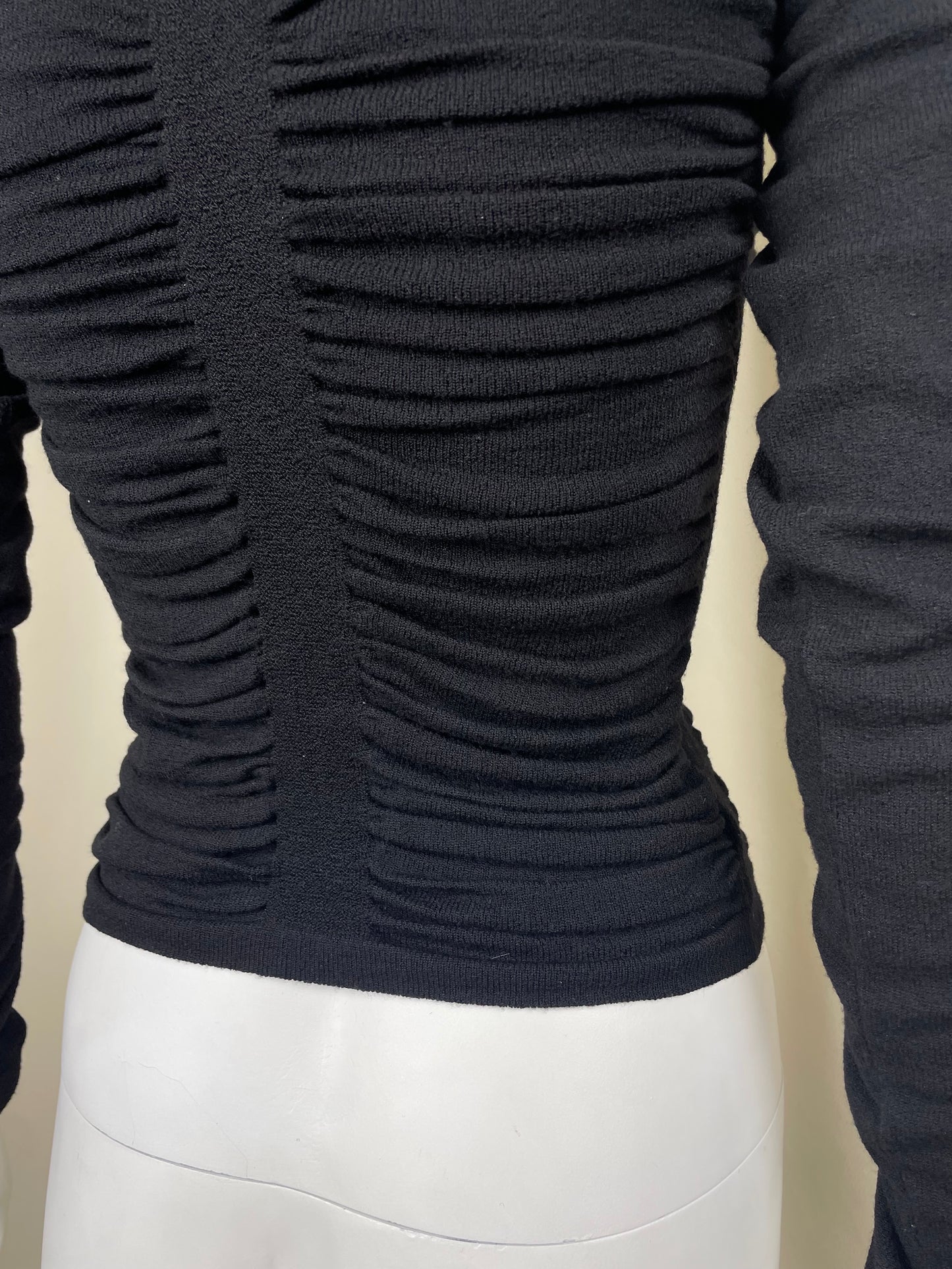 Dolce Gabbana Pleated Sweater (S)