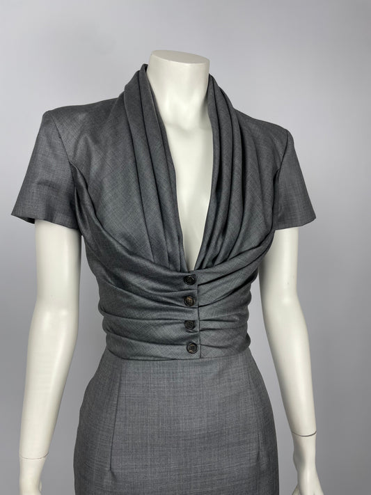 Christian Dior F/W 2009 by John Galliano Gathered dress