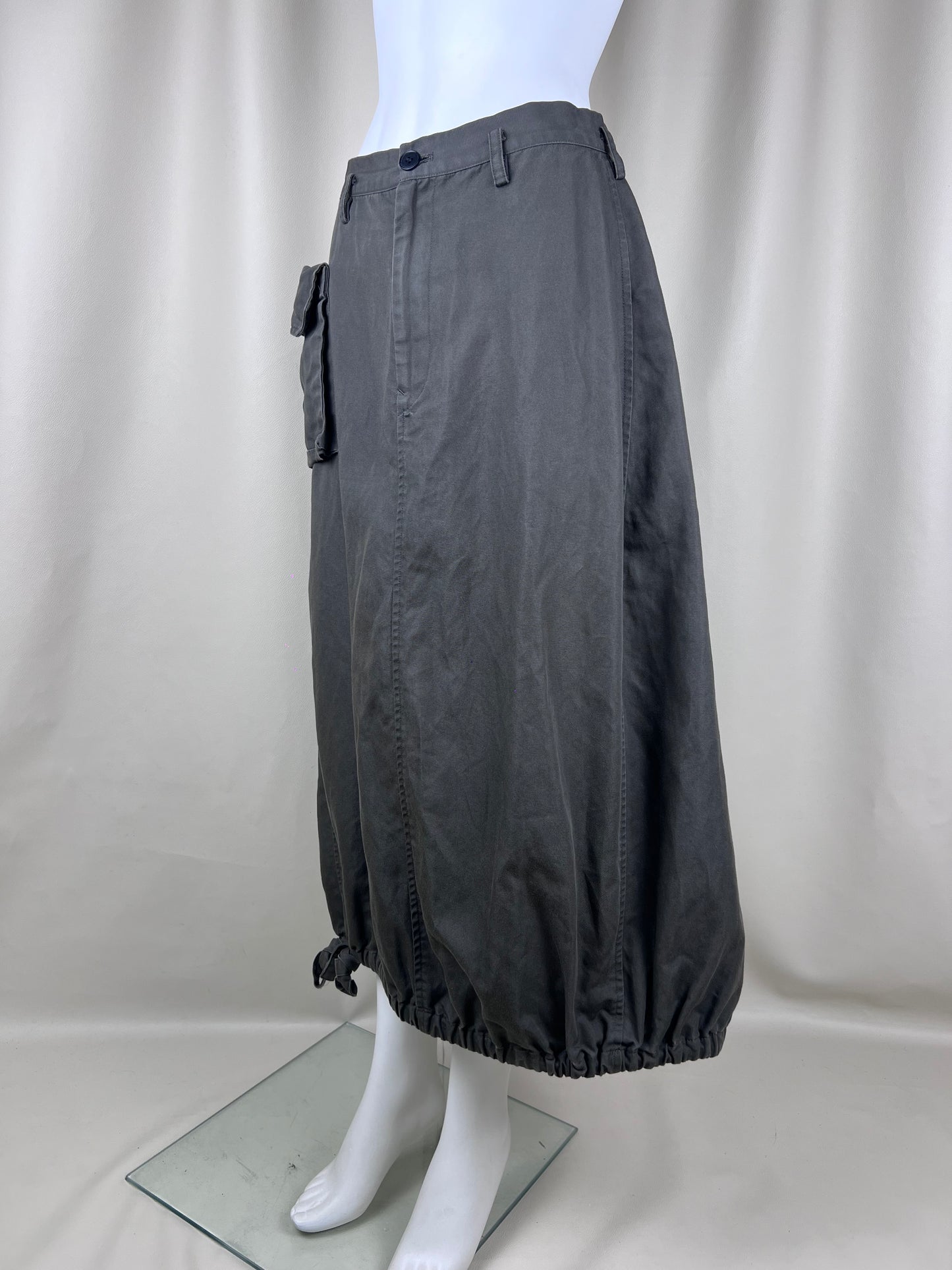 Yohji Yamamoto S/S 2019 cargo skirt