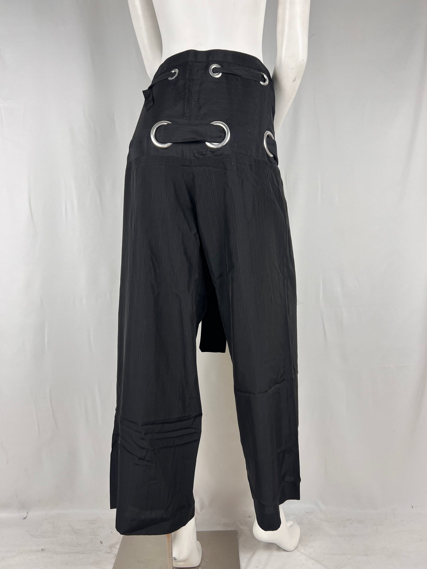 Yohji Yamamoto S/S2 2004 holes & straps pants