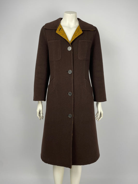 Hermès 1970’s Wool coat.