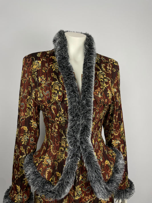 Kenzo jacquard suit