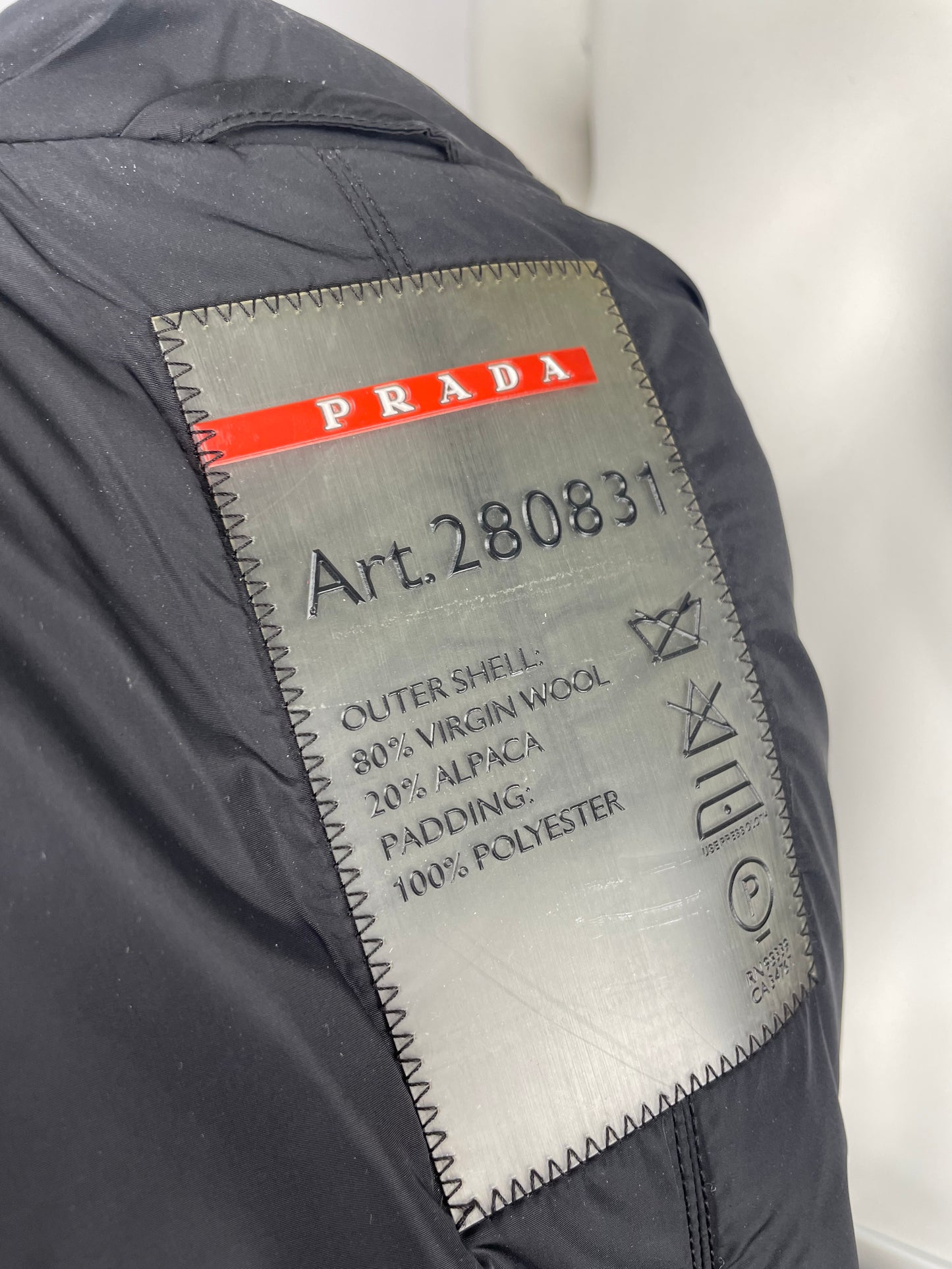Prada Wool & Alpaca Coat (S)