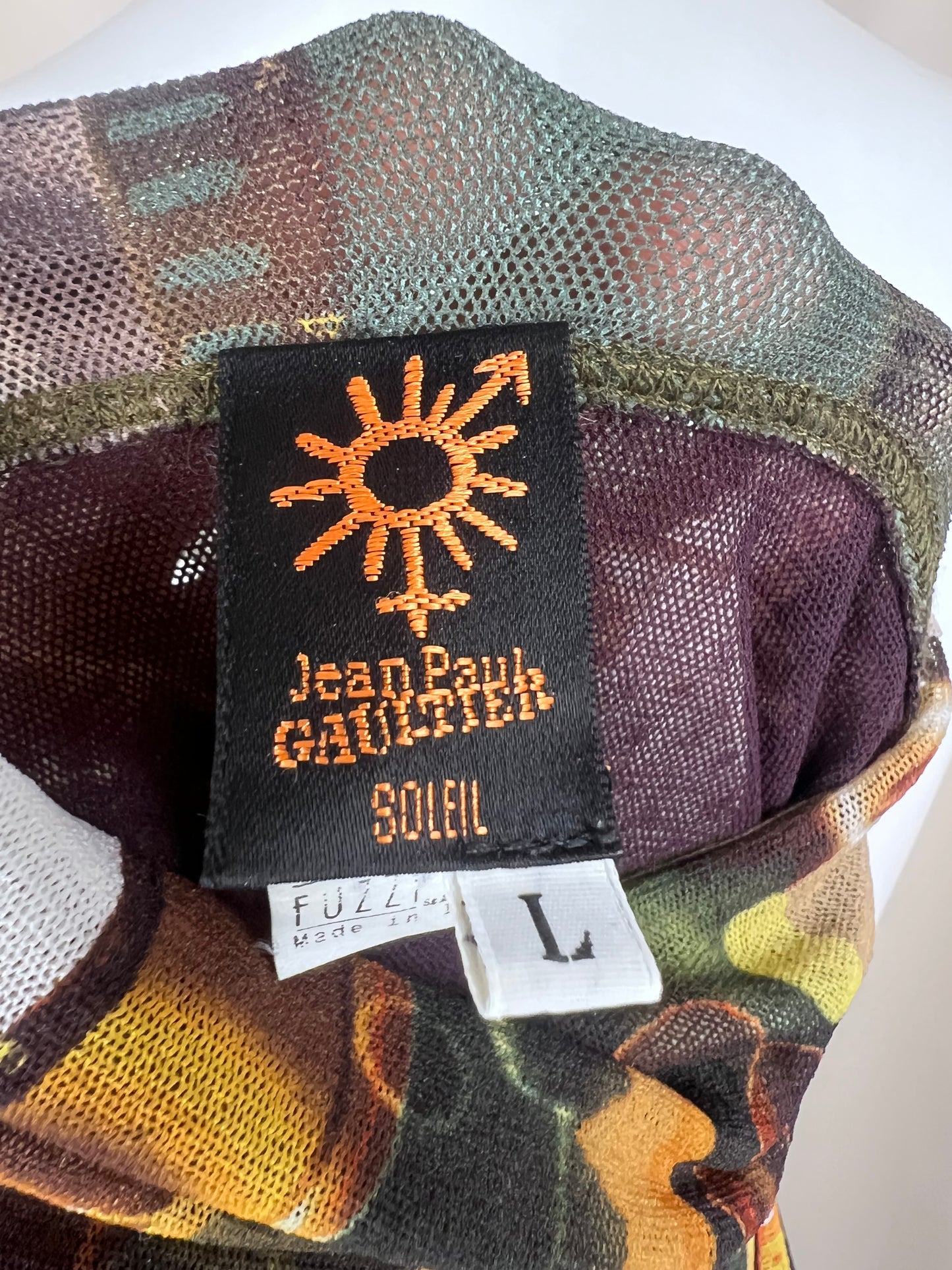 Jean Paul Gaultier 1990’s “ The End “ Mesh Top (L)