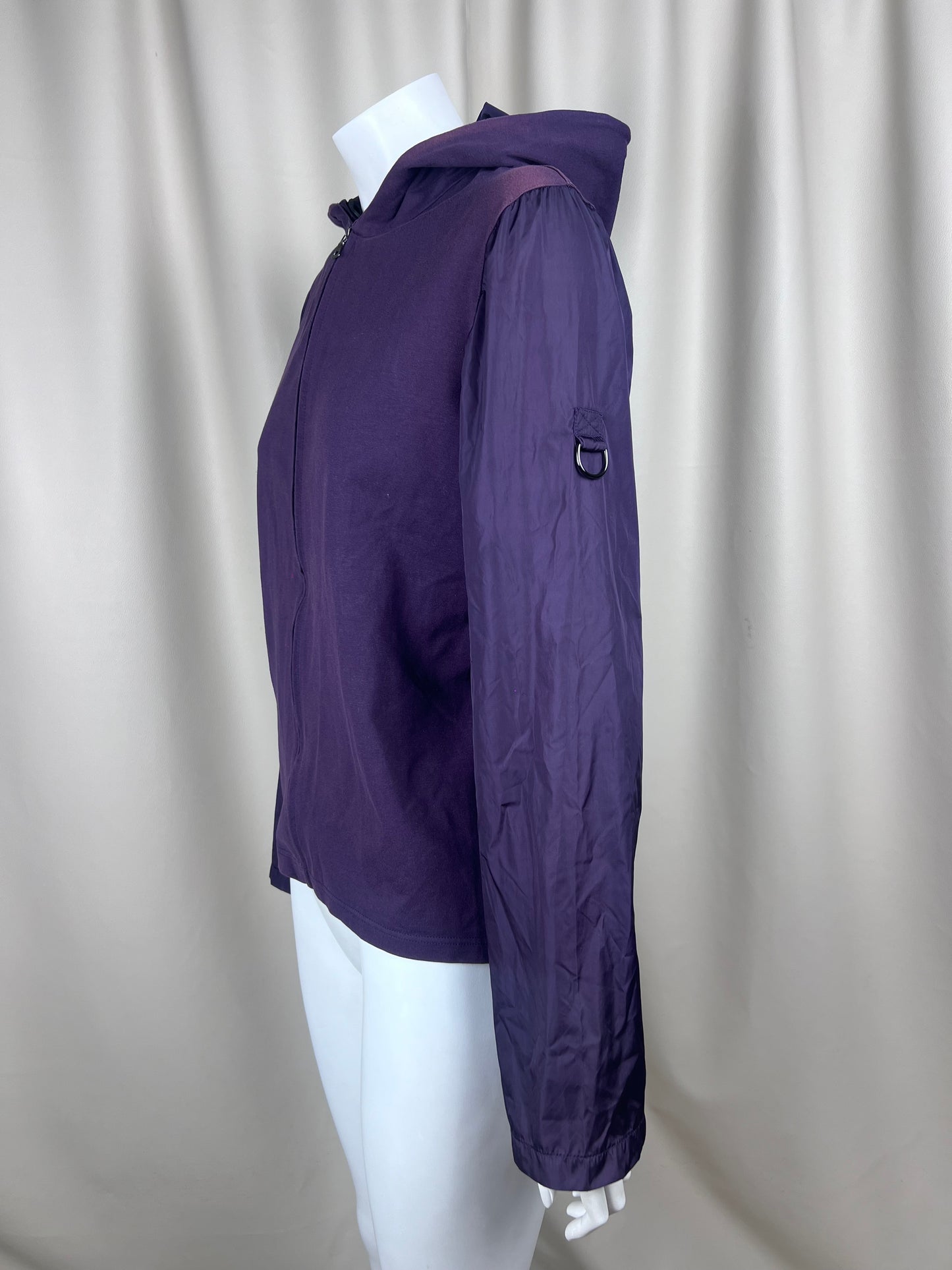 Prada 1990’s purple zip up jacket (M)