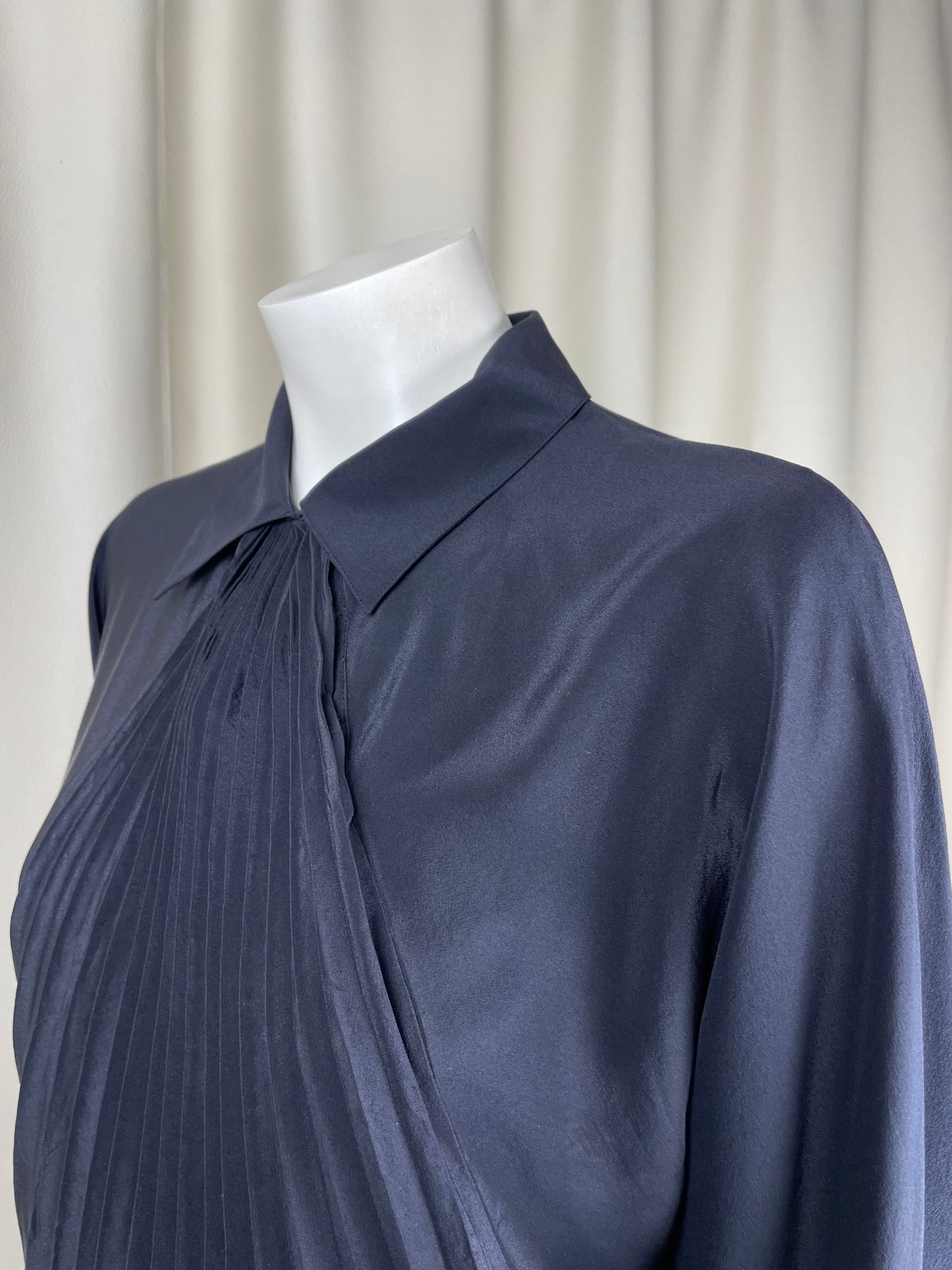 Gianni Versace 90’s Pleated Shirt (L)