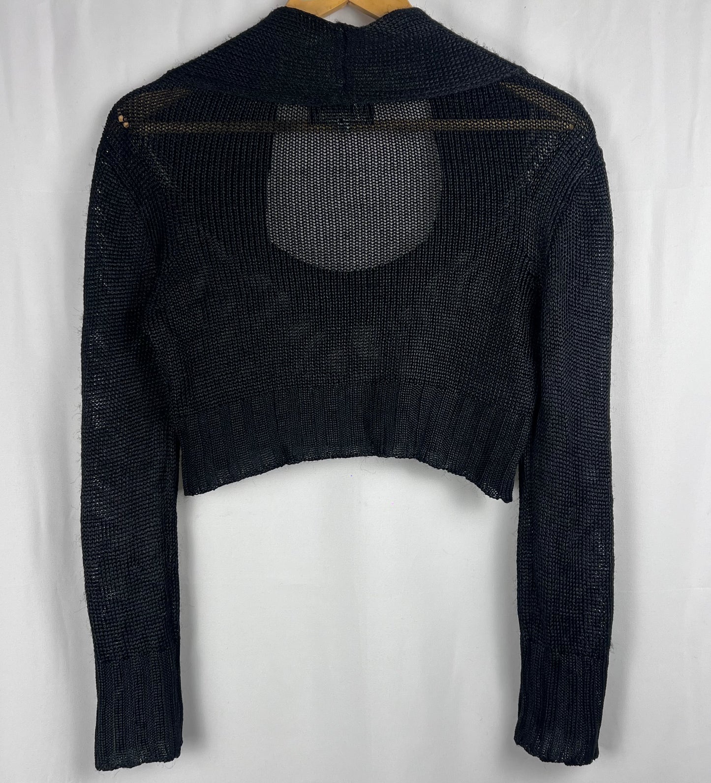 Ann Demeulemeester synthetic knit jumper (M)