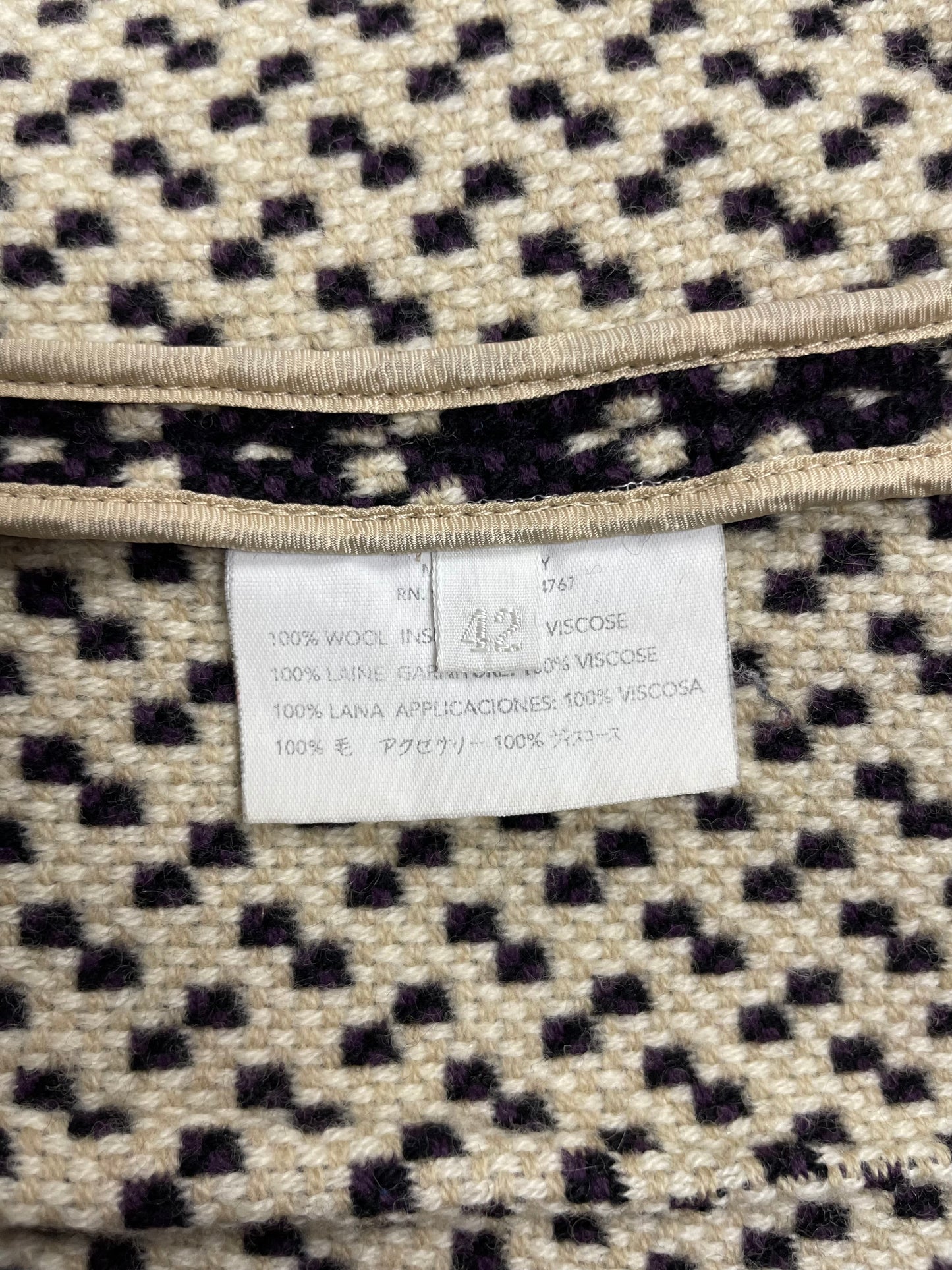Miu Miu F/W 2000 Tweed Coat
