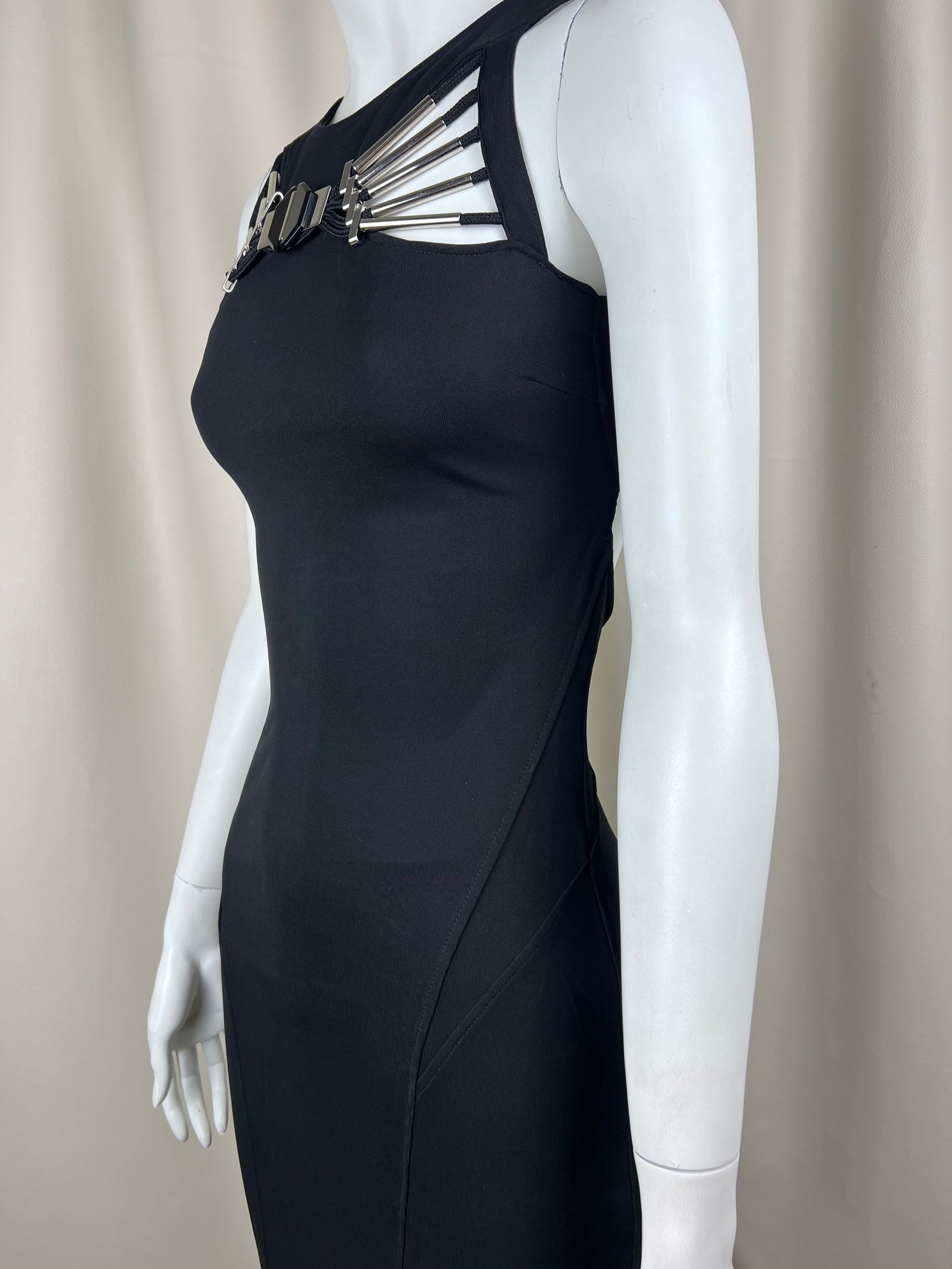 Gucci S/S 2010 metal neckline dress (S)