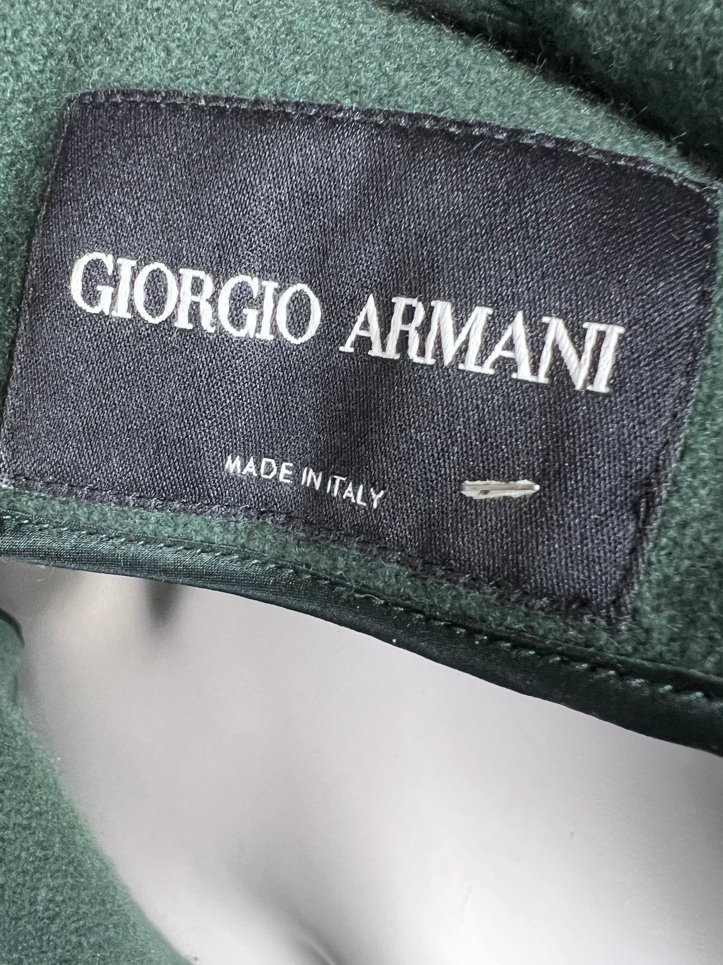 Giorgio Armani 1990’s wool and cashmere jacket (M)