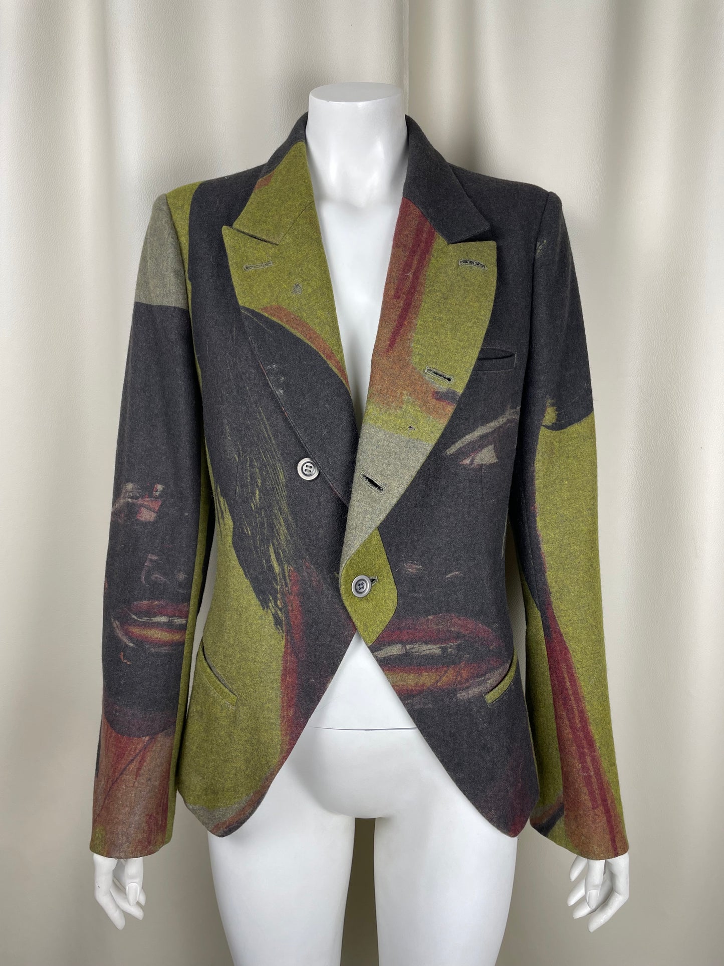Yohji Yamamoto Y’s 2017 Printed Blazer (M)