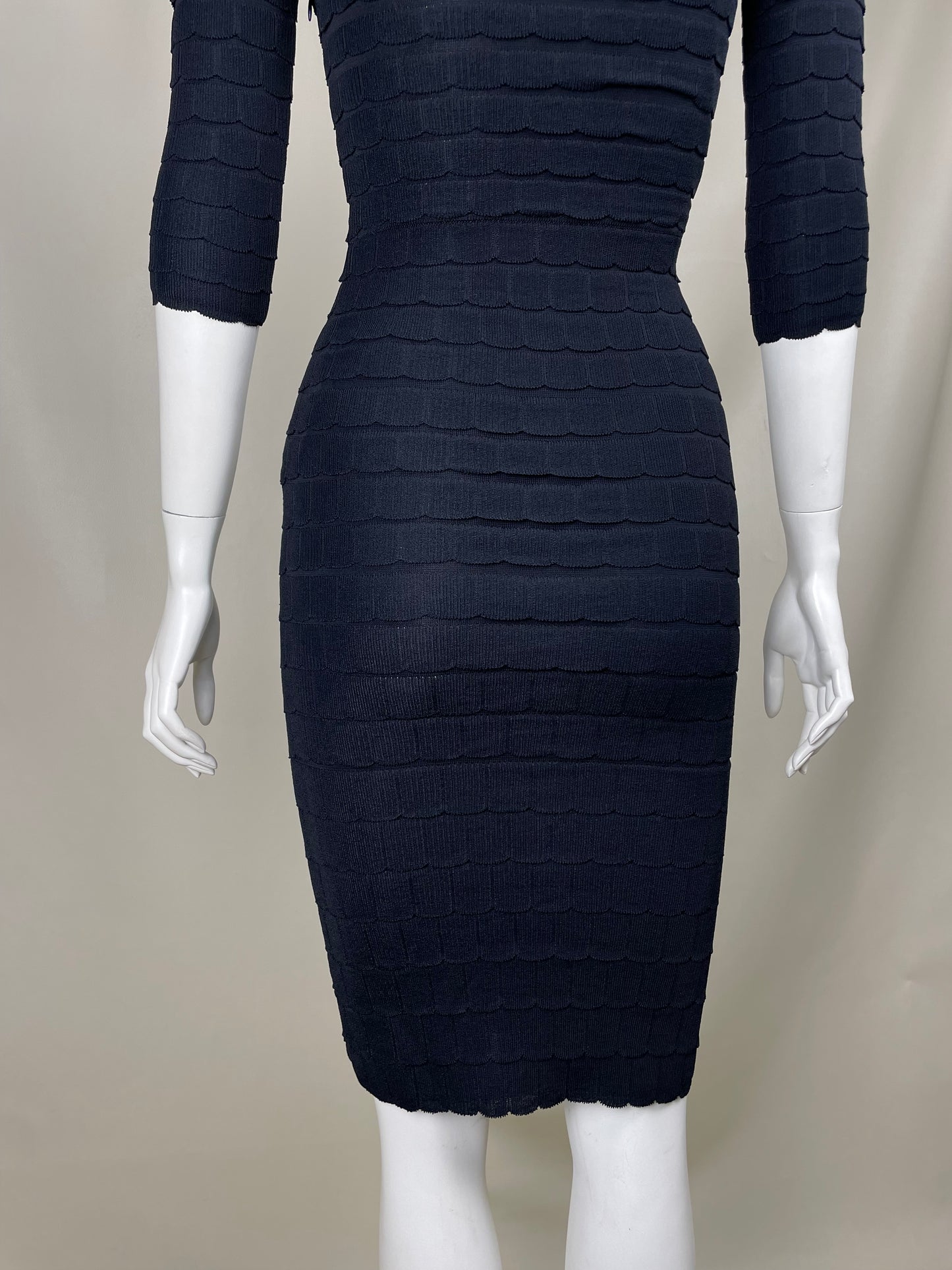 Dior 2010’s Heavyweight Knitted Midi Dress (XS)
