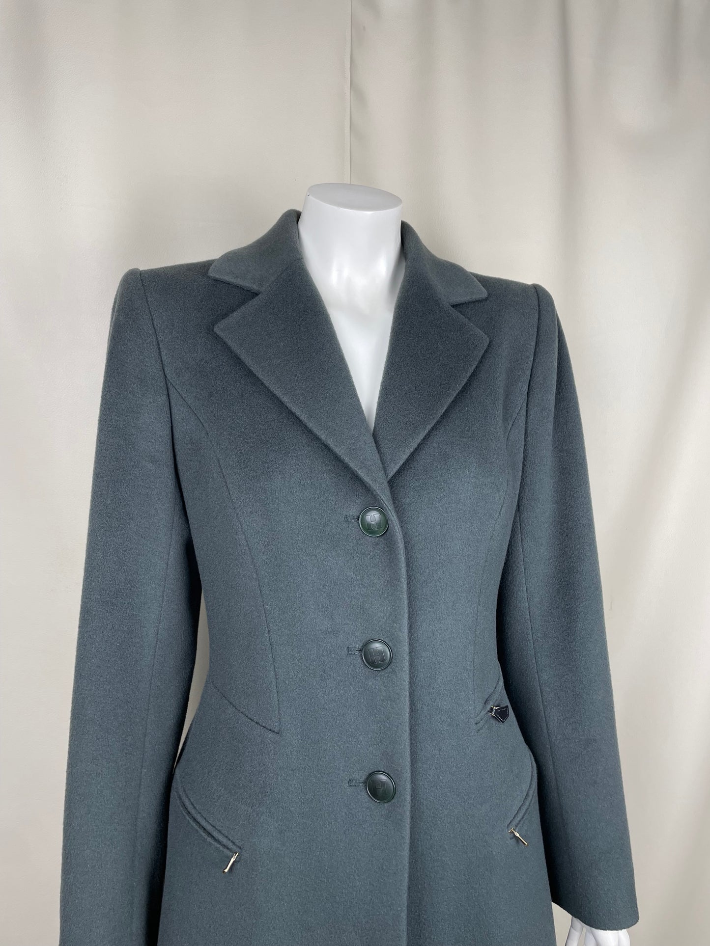 Hermès 1990’s  Wool & Cashmere Coat (S)