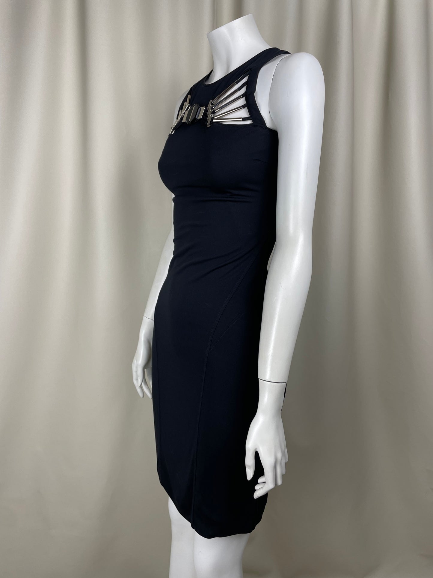 Gucci S/S 2010 Metal Neckline Dress (S)