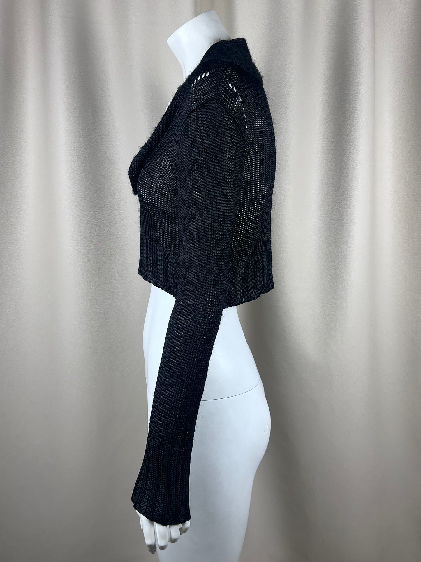 Ann Demeulemeester synthetic knit jumper (M)