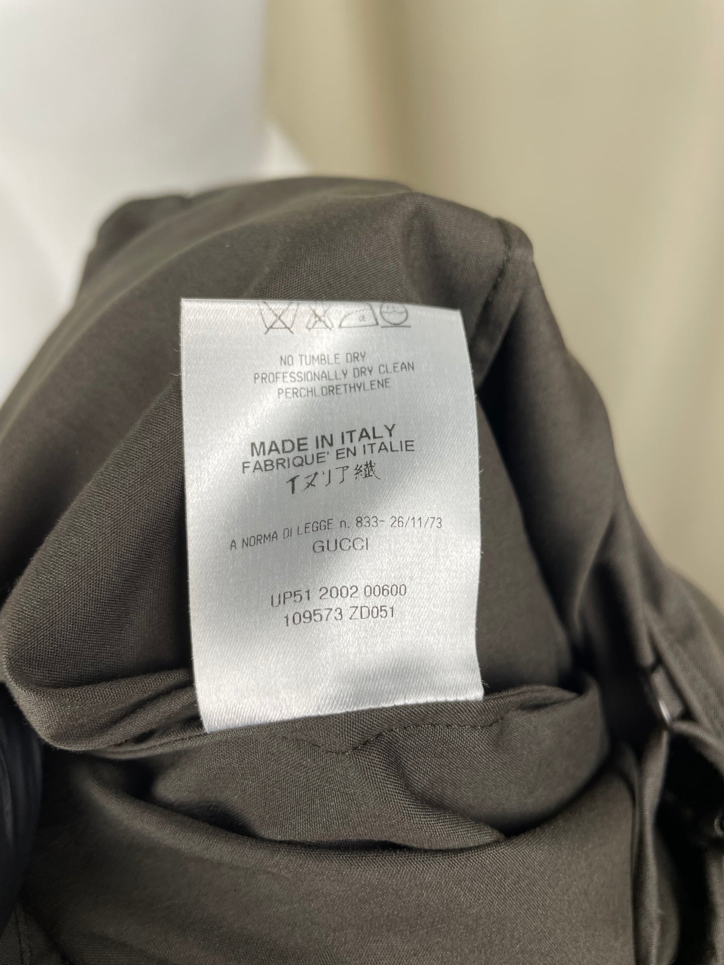 Gucci by Tom Ford S/S 2002 Lace Up Shirt (S)