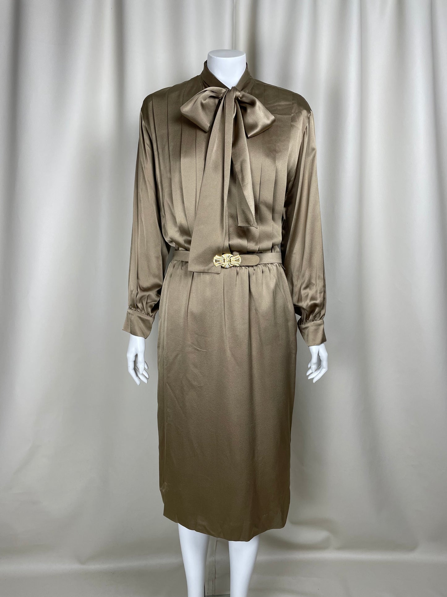 Christian Dior by Gianfranco Ferré Gold Dress (M)