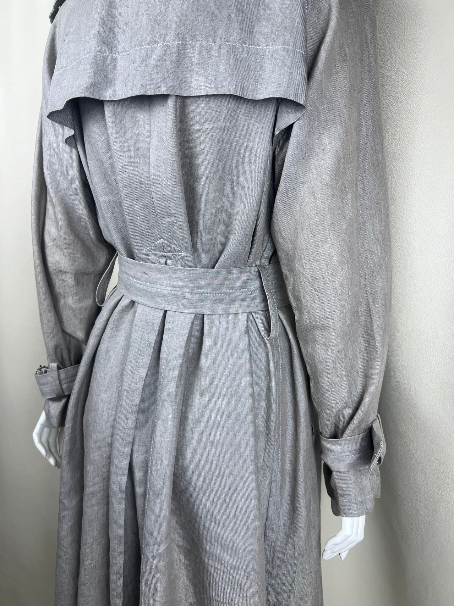 Yohji Yamamoto Y’s A/W 2013 linen trench coat (L)
