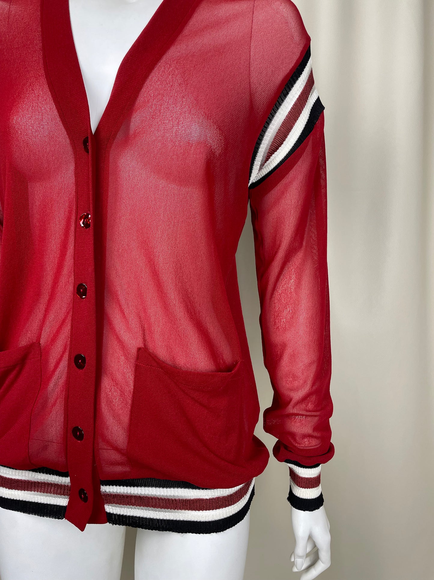 Jean Paul Gaultier Mesh Cardigan (M)