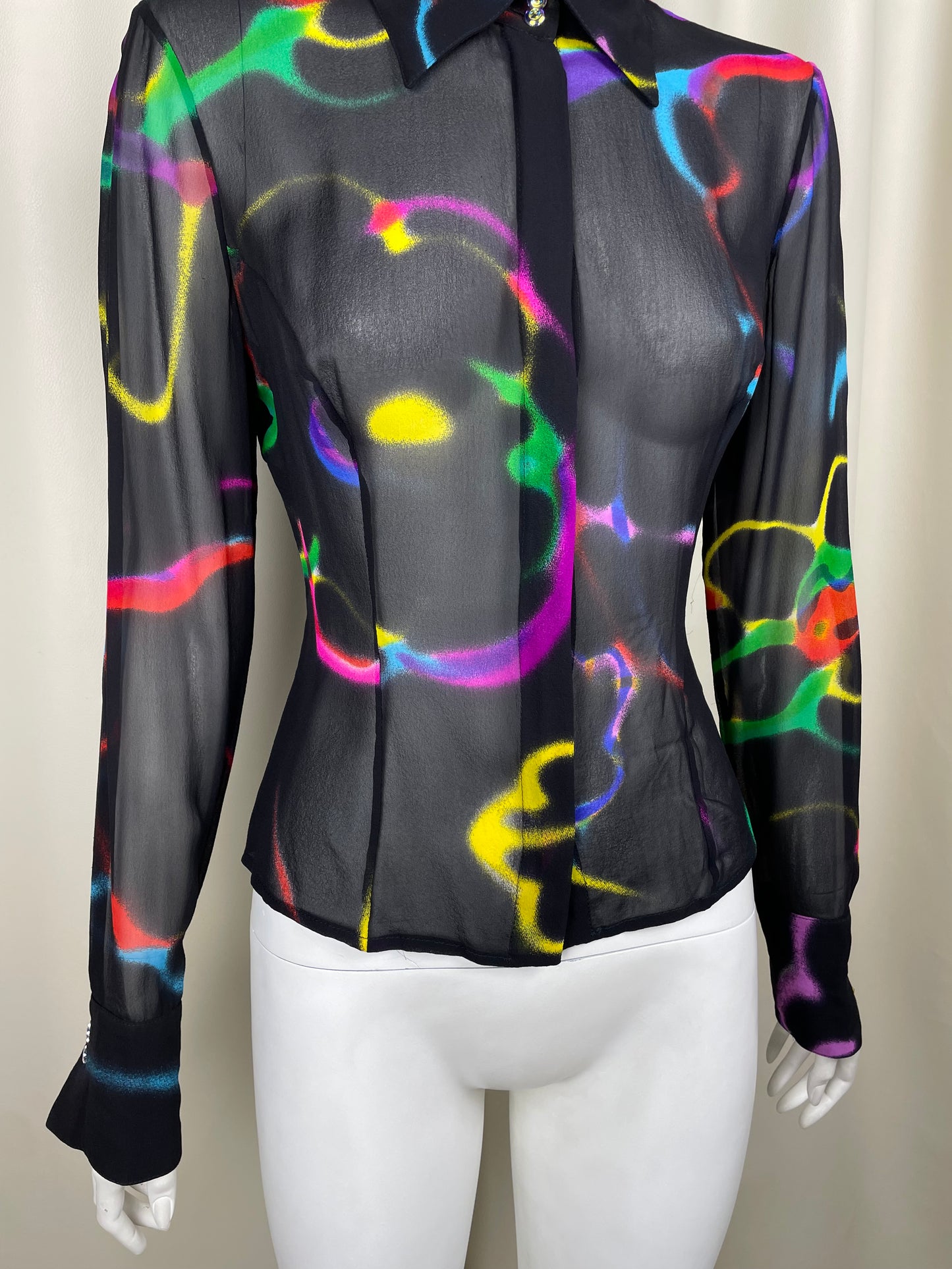 Gianni Versace 90’s Silk Shirt (M)