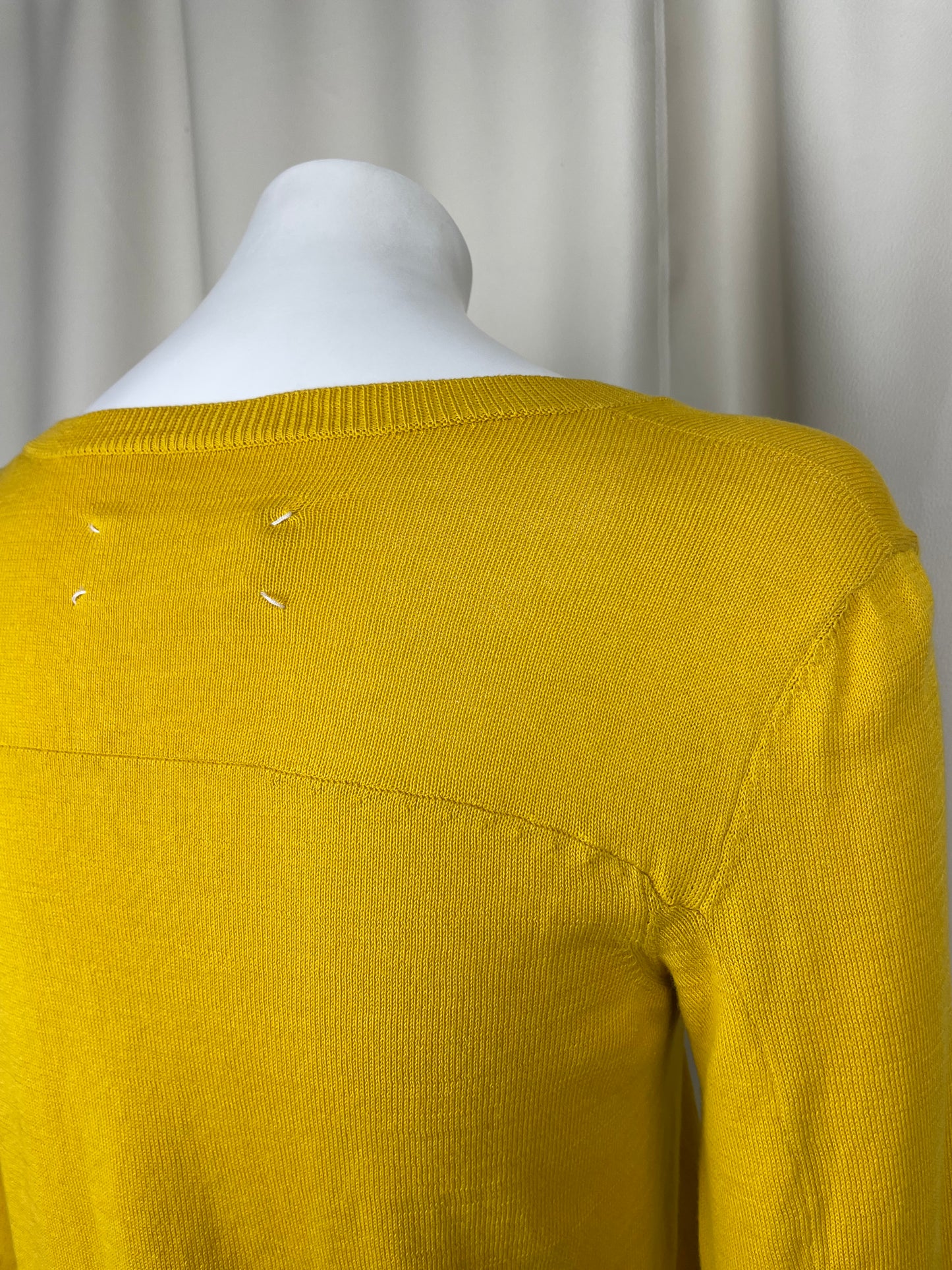 Maison Margiela S/S 2006 Asymmetrical V Neck Sweater (M)